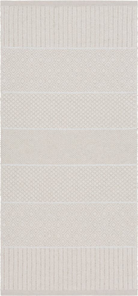 Plast- och garnmattor - Horredsmattan Alice Mix (offwhite) (Storlek: 70 x 350 cm)