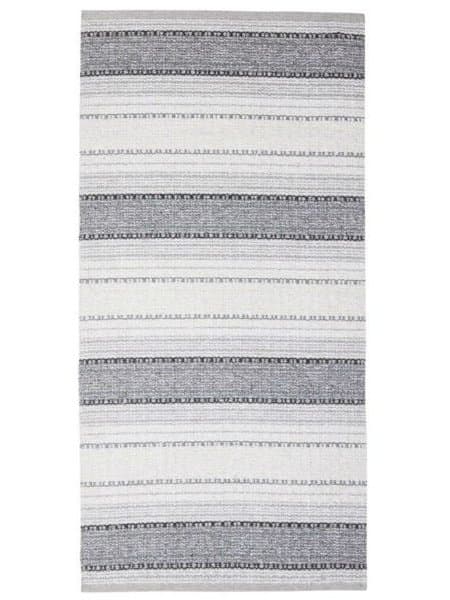Plast- och garnmattor - Horredsmattan Anna Mix (grå) (Storlek: 170 x 220 cm)
