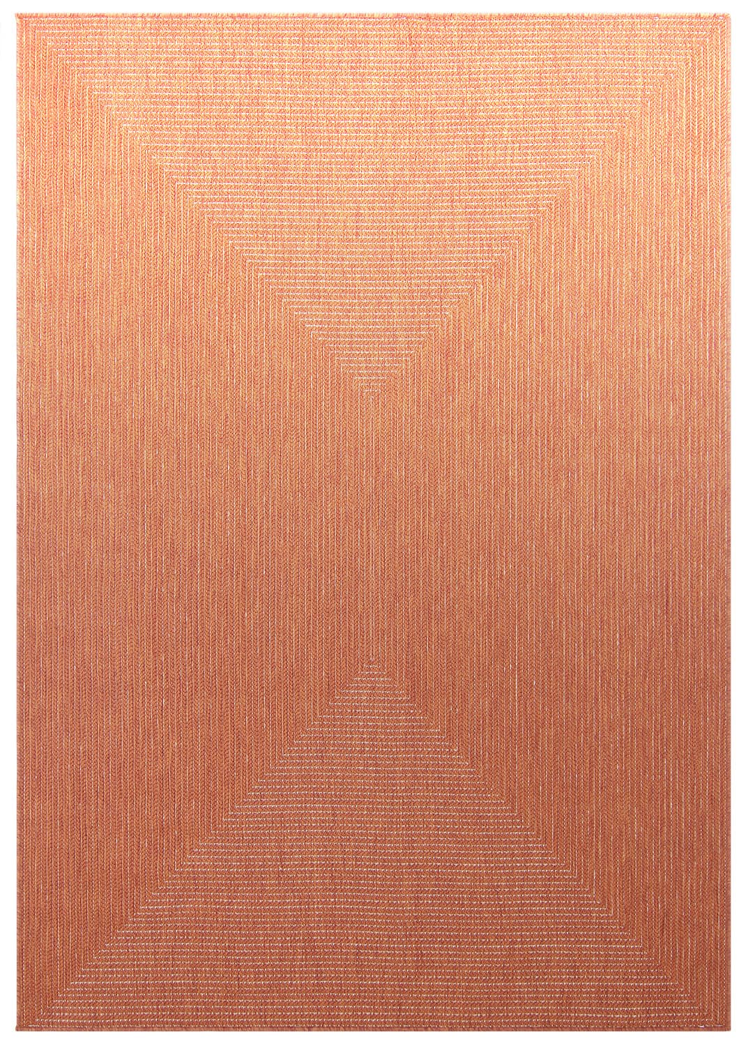 Inomhus- utomhusmatta - Arlo (orange) (Storlek: 160 x 230 cm)