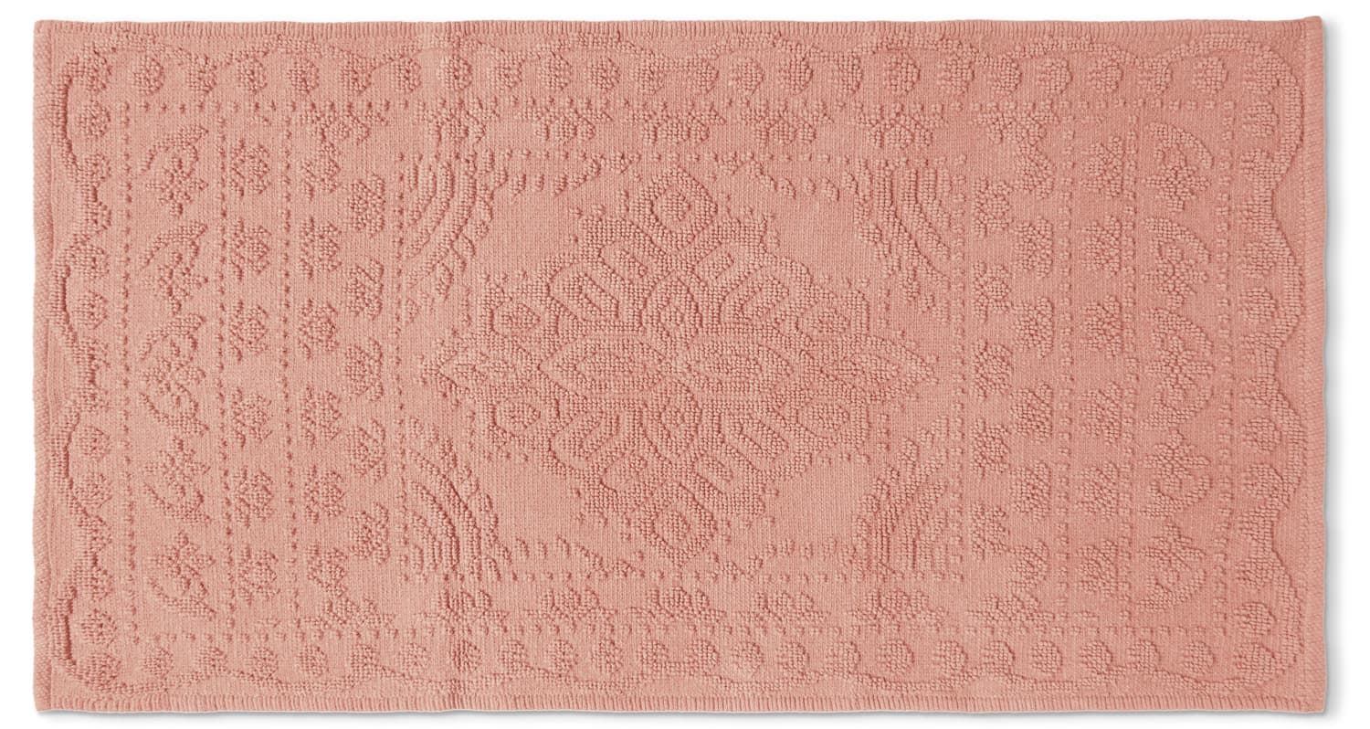 Badrumsmatta - Bella (rosa) (Storlek: 50 x 80 cm)