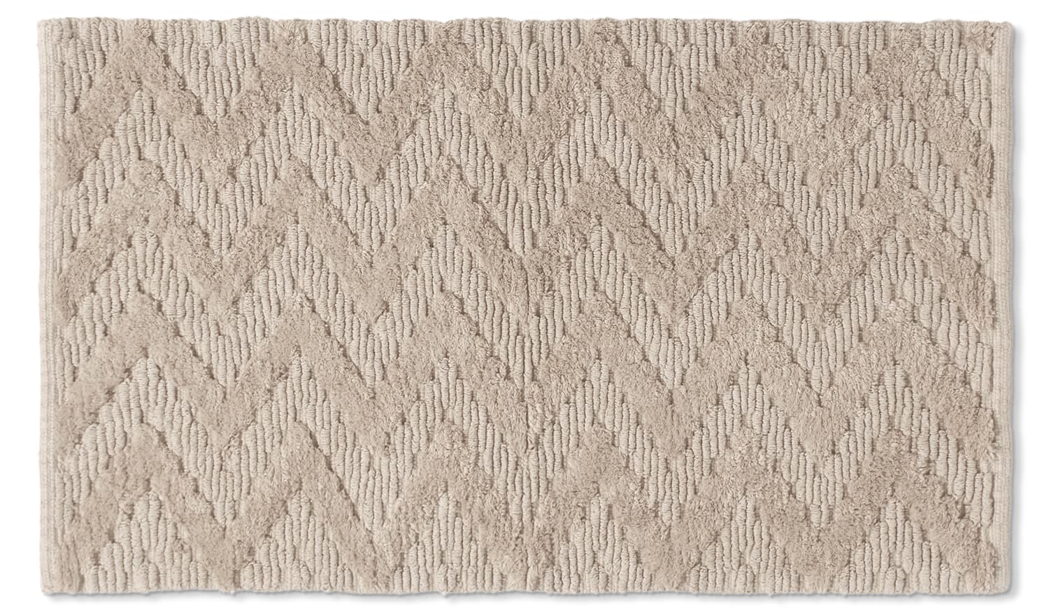 Badrumsmatta - Bellona (beige) (Storlek: 70 x 120 cm)