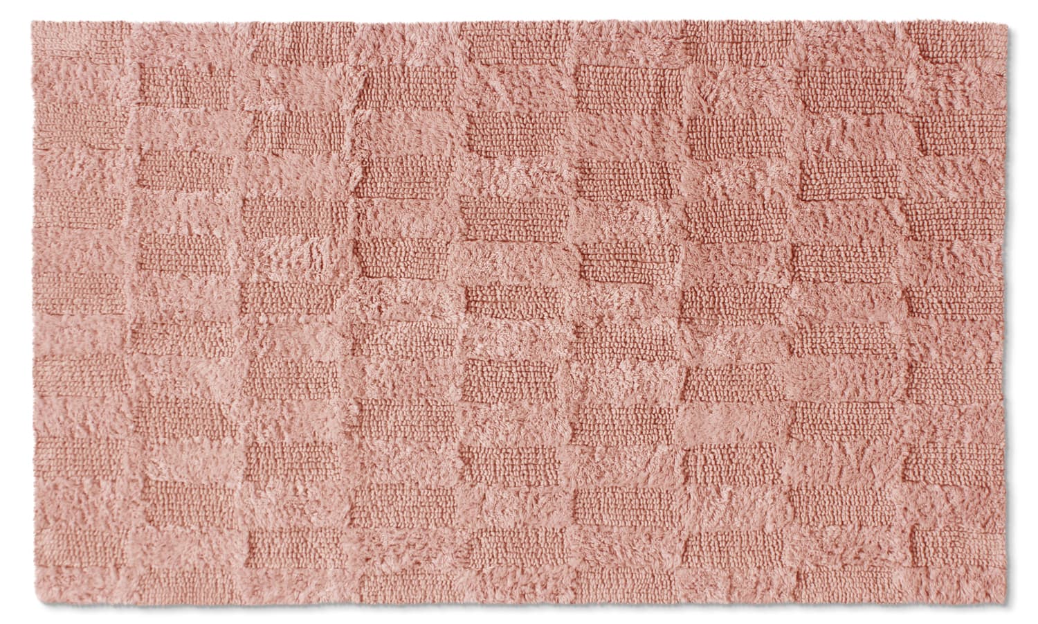 Badrumsmatta - Bevin (rosa) (Storlek: 70 x 120 cm)