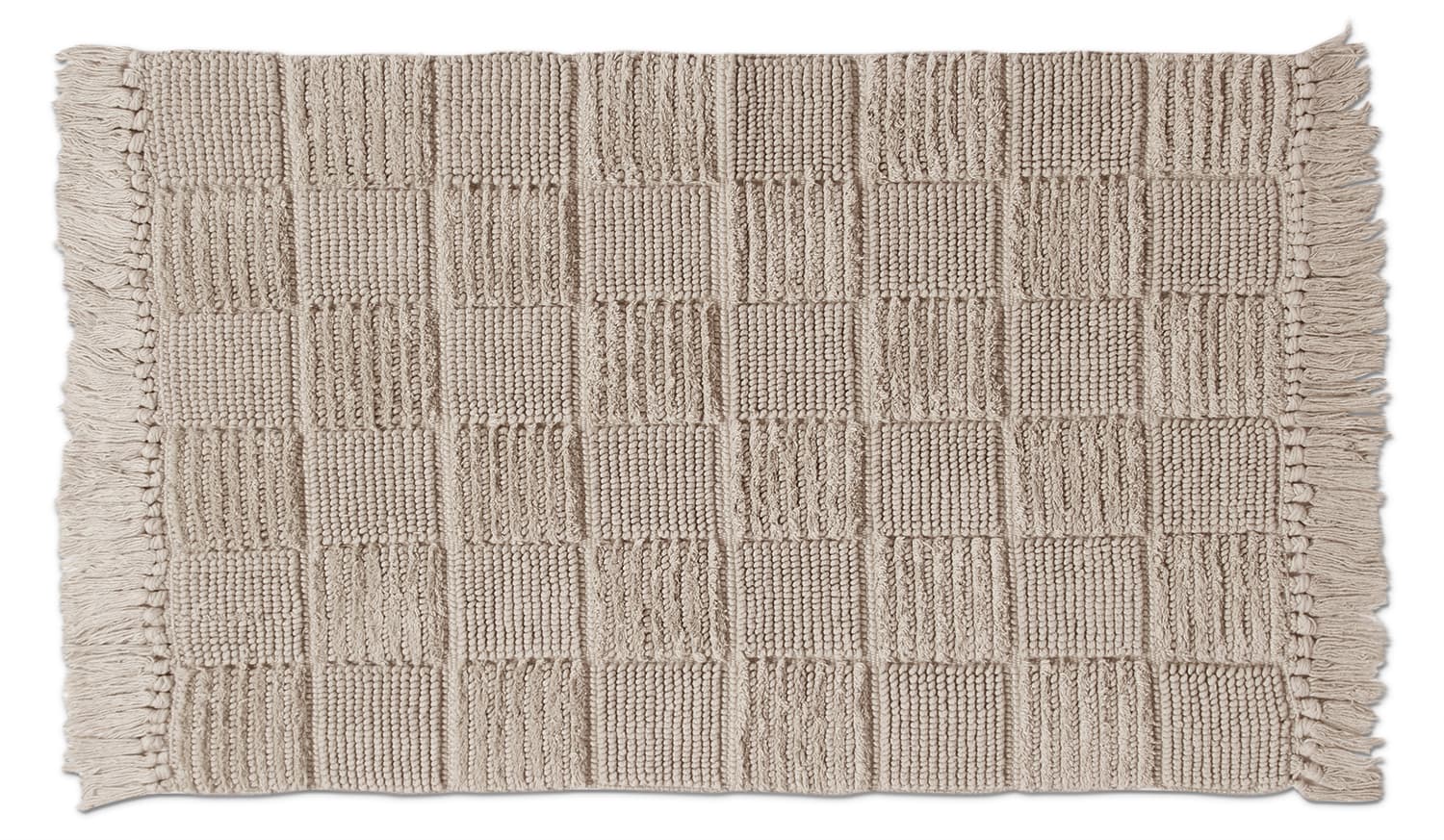 Badrumsmatta - Duna (beige) (Storlek: 70 x 120 cm)