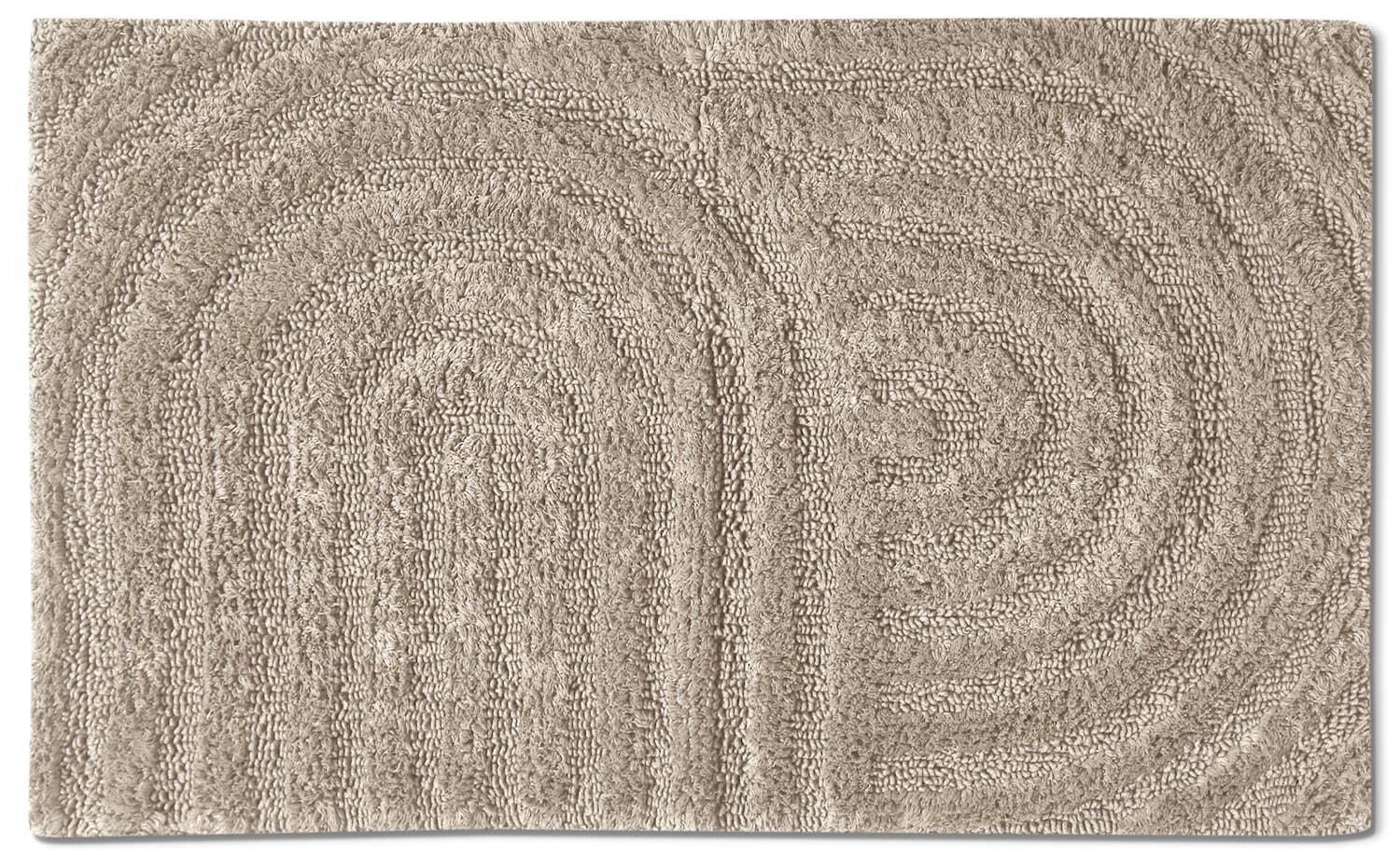 Badrumsmatta - Embla (beige) (Storlek: 70 x 120 cm)