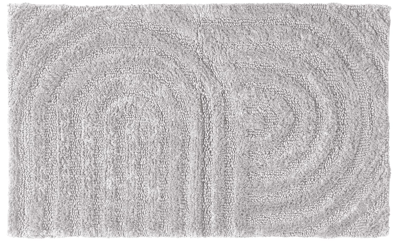 Badrumsmatta - Embla (ljusgrå) (Storlek: 50 x 80 cm)