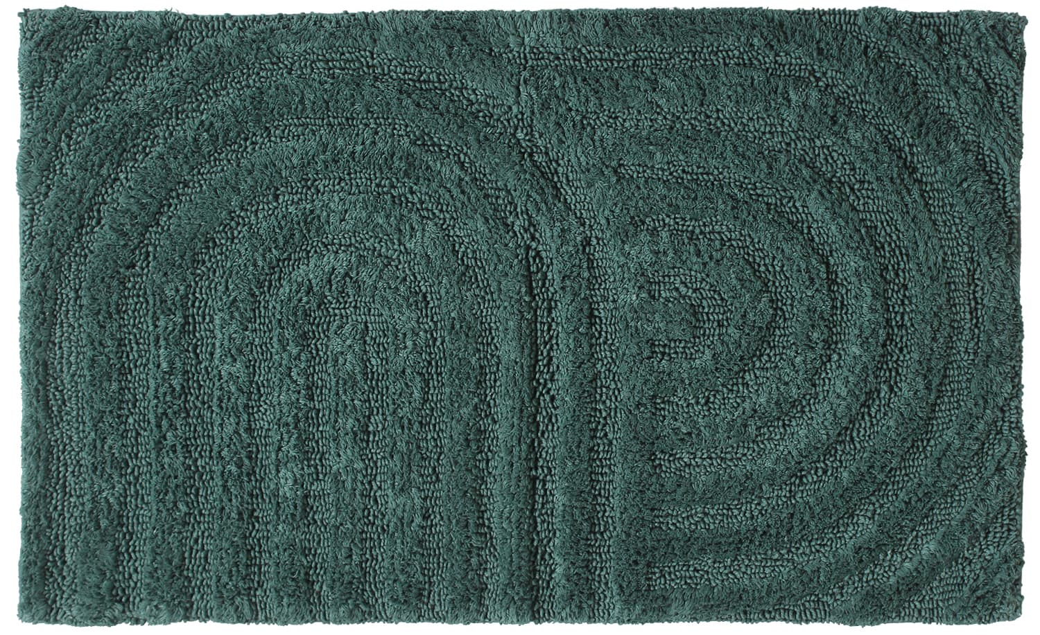 Badrumsmatta - Embla (mörkgrön) (Storlek: 50 x 80 cm)