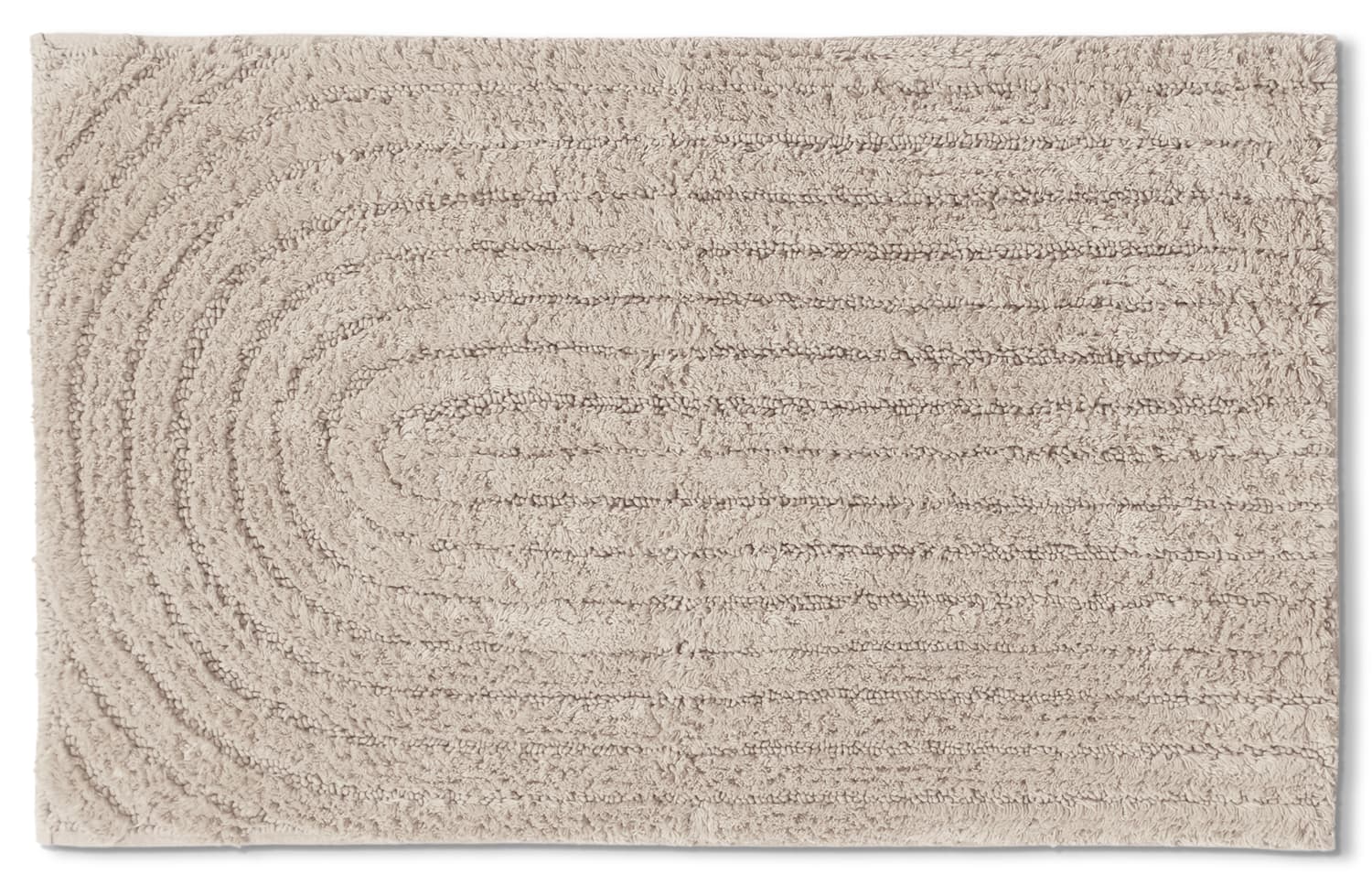 Badrumsmatta - Evena (beige) (Storlek: 70 x 120 cm)