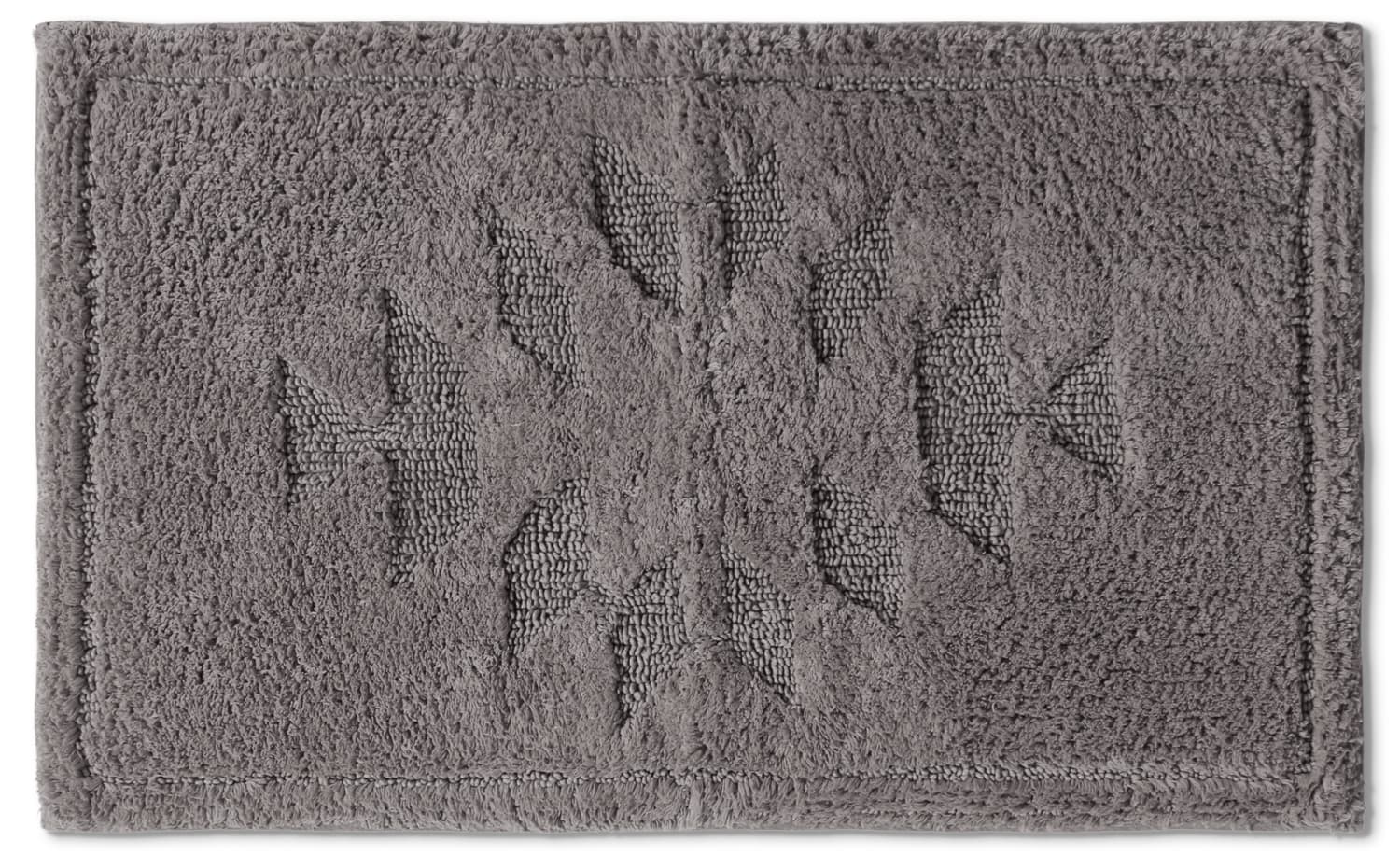 Badrumsmatta - Gertie (mörkgrå) (Storlek: 50 x 80 cm)