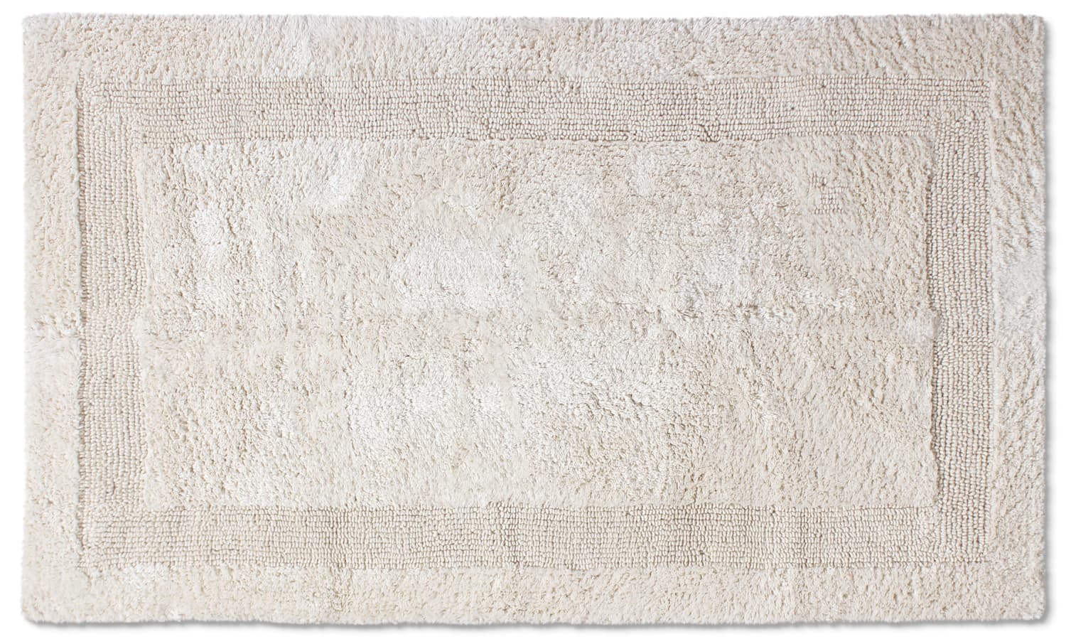Badrumsmatta - Nila (offwhite) (Storlek: 50 x 80 cm)