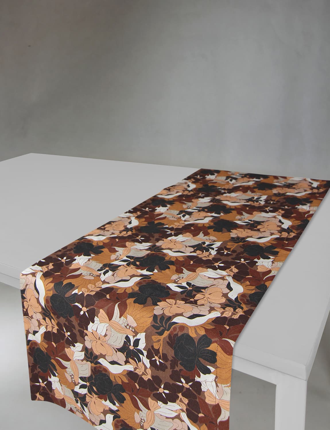 Bordslöpare - Löpare Asta (brun) (Storlek: 40 x 140 cm)