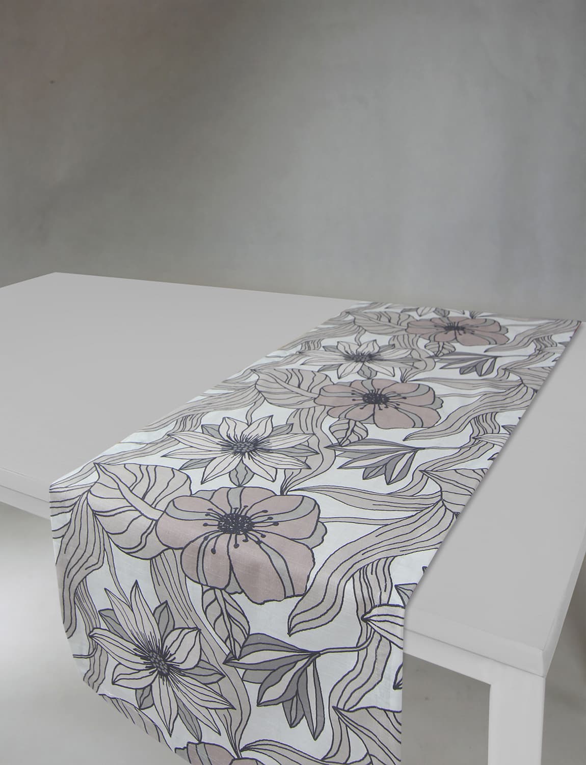Bordslöpare - Löpare Aurelia (beige) (Storlek: 40 x 140 cm)