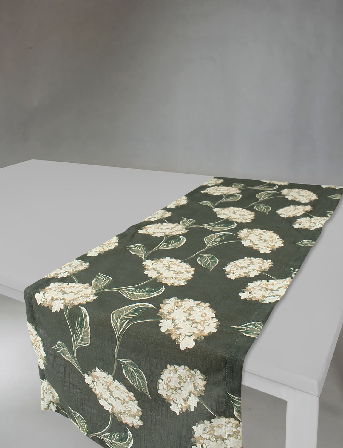 Bordslöpare - Löpare Dorthe (grön) (Storlek: 40 x 140 cm)