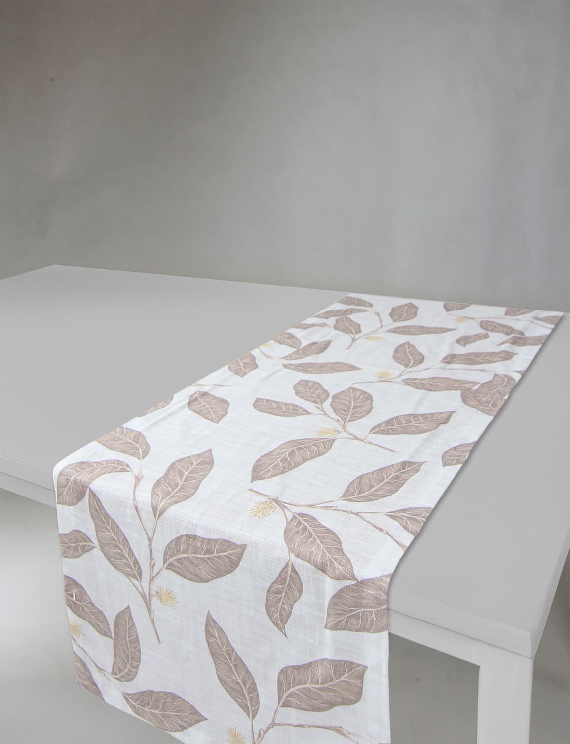 Bordslöpare - Löpare Morris (beige) (Storlek: 40 x 140 cm)