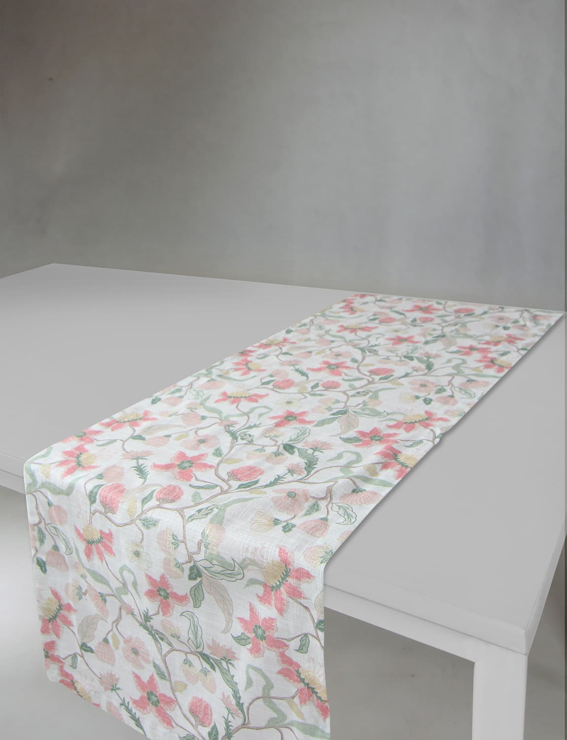 Bordslöpare - Löpare Sollan (rosa) (Storlek: 40 x 140 cm)