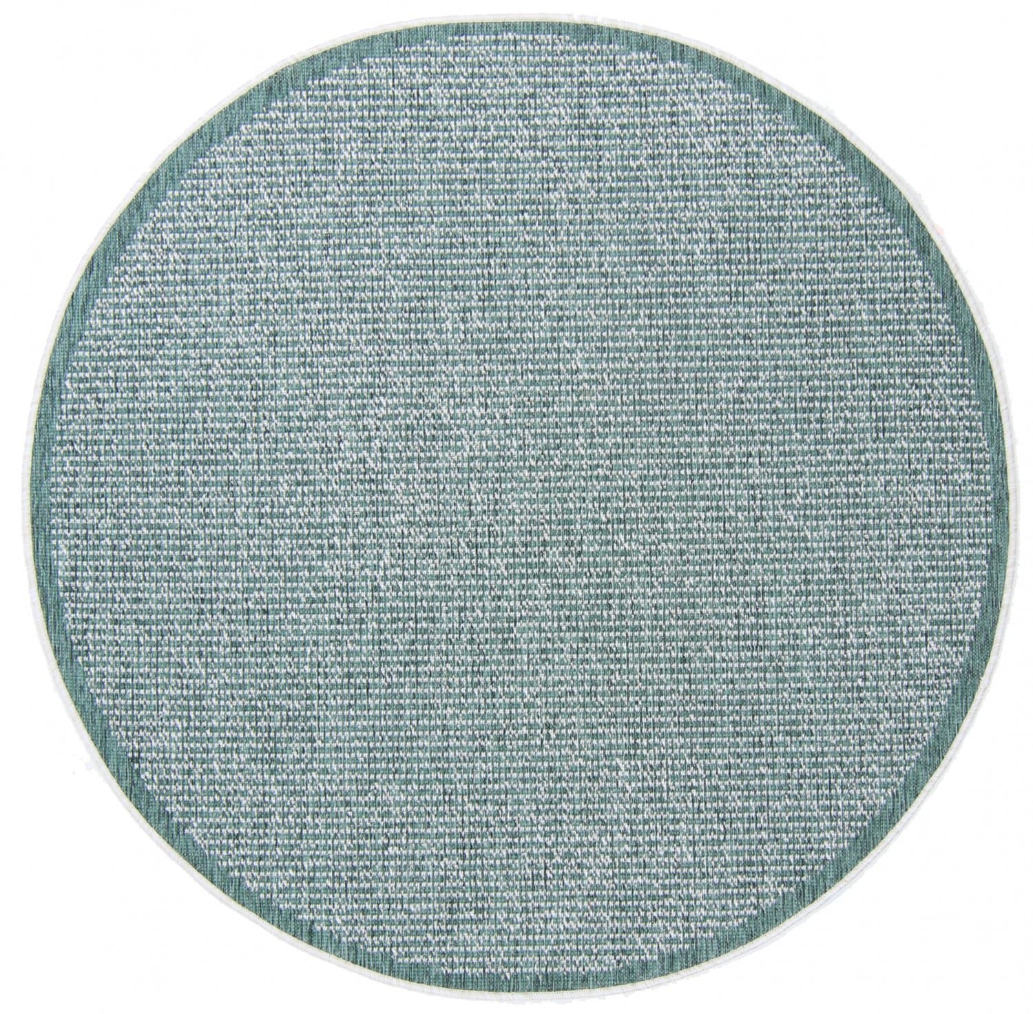 Rund matta - Tromsø (grön) (Storlek: Ø 120 cm)