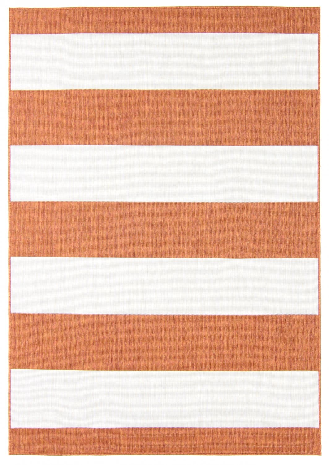 Inomhus- utomhusmatta - Santana (orange) (Storlek: 80 x 150 cm)