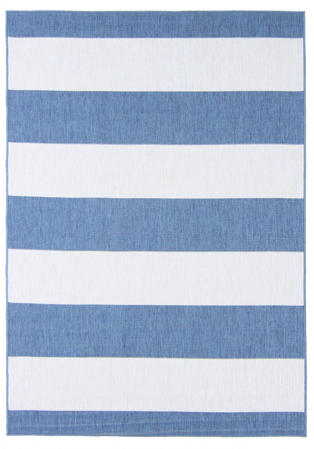 Inomhus- utomhusmatta - Santana (blå) (Storlek: 160 x 230 cm)