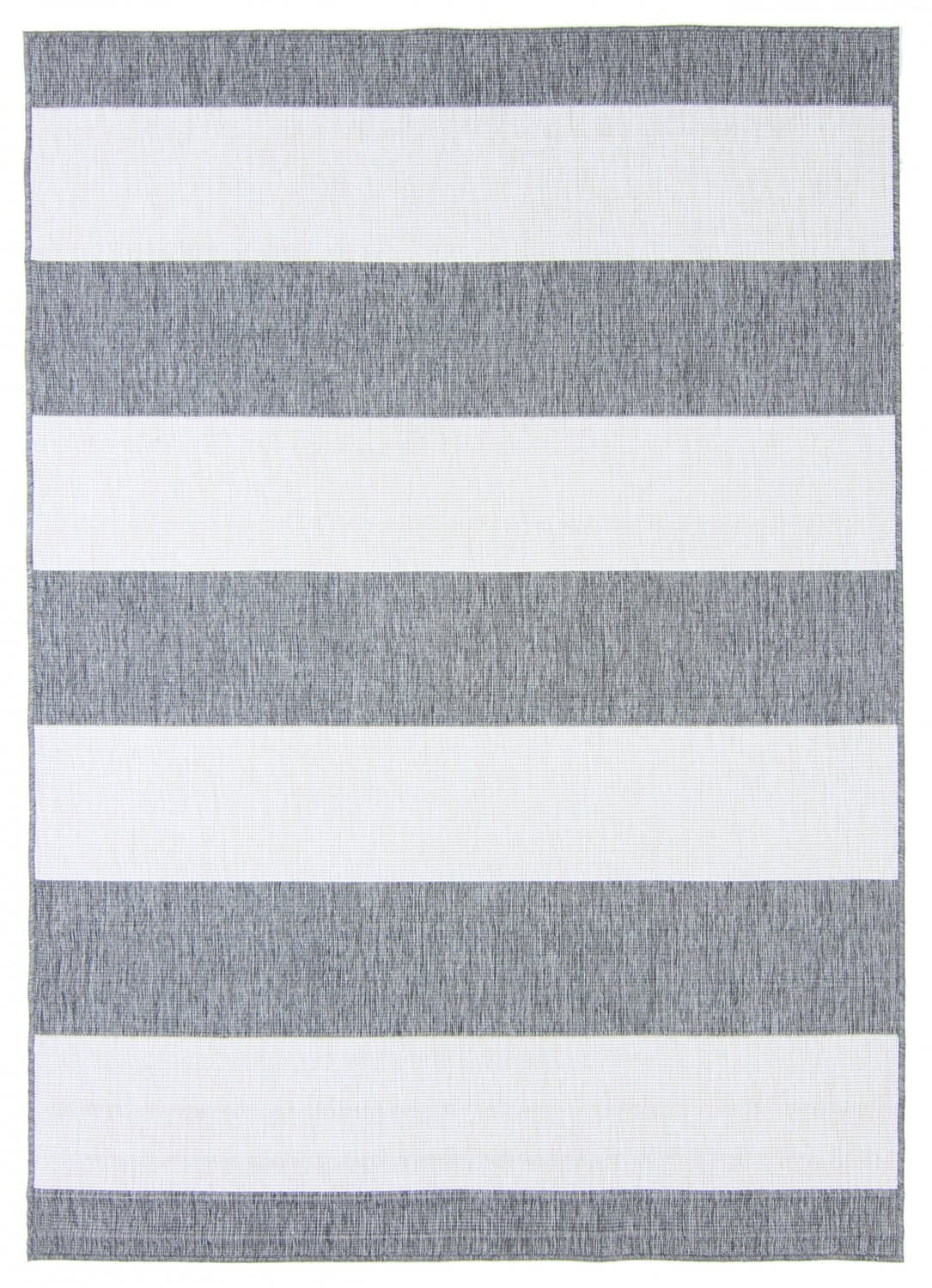 Inomhus- utomhusmatta - Santana (grå) (Storlek: 80 x 150 cm)