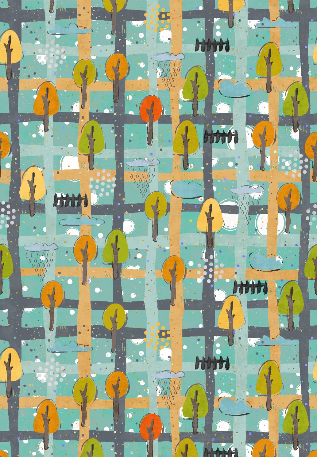 Barnmatta - Idalia (multi) (Storlek: 200 x 280 cm)