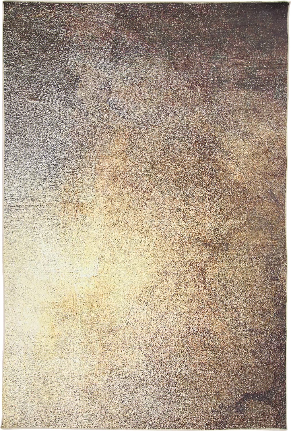 Wiltonmatta - Oristano (brun/guld) (Storlek: 80 x 150 cm)