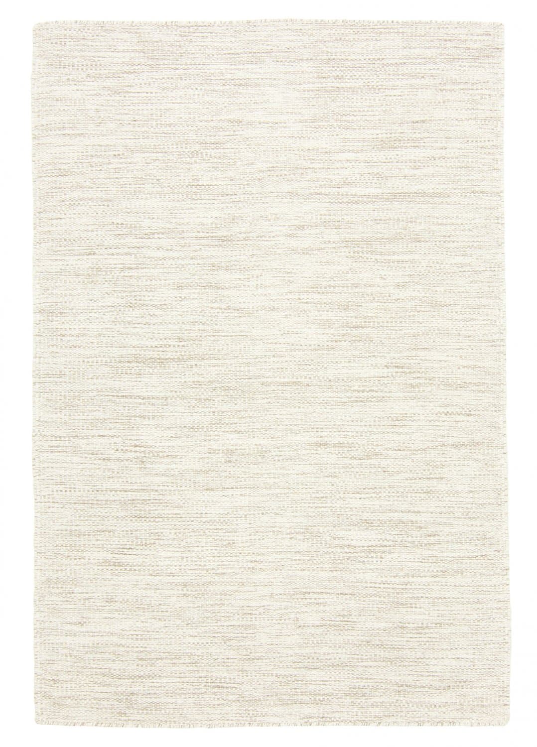 Ullmatta - Dhurry (natur) (Storlek: 60 x 120 cm)
