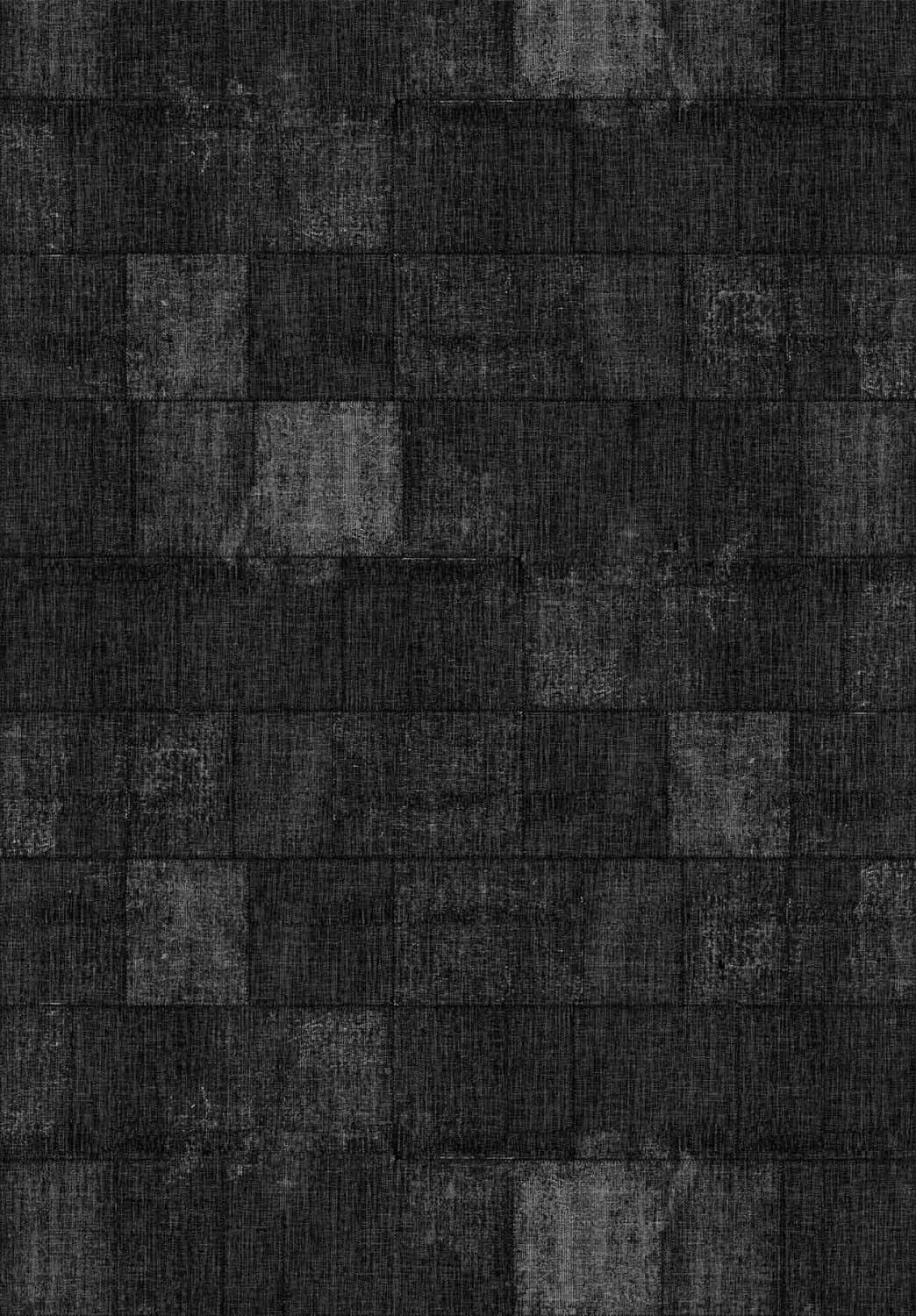 Wiltonmatta - Karaman (svart) (Storlek: 160 x 230 cm)