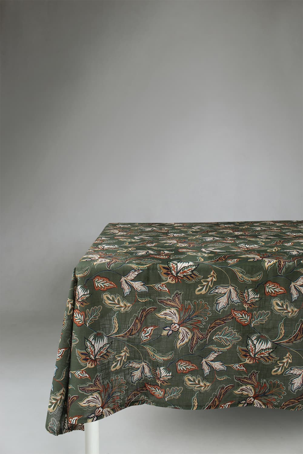 Dukar - Bomullsduk Dagny (grön) (Storlek: 140 x 250 cm)