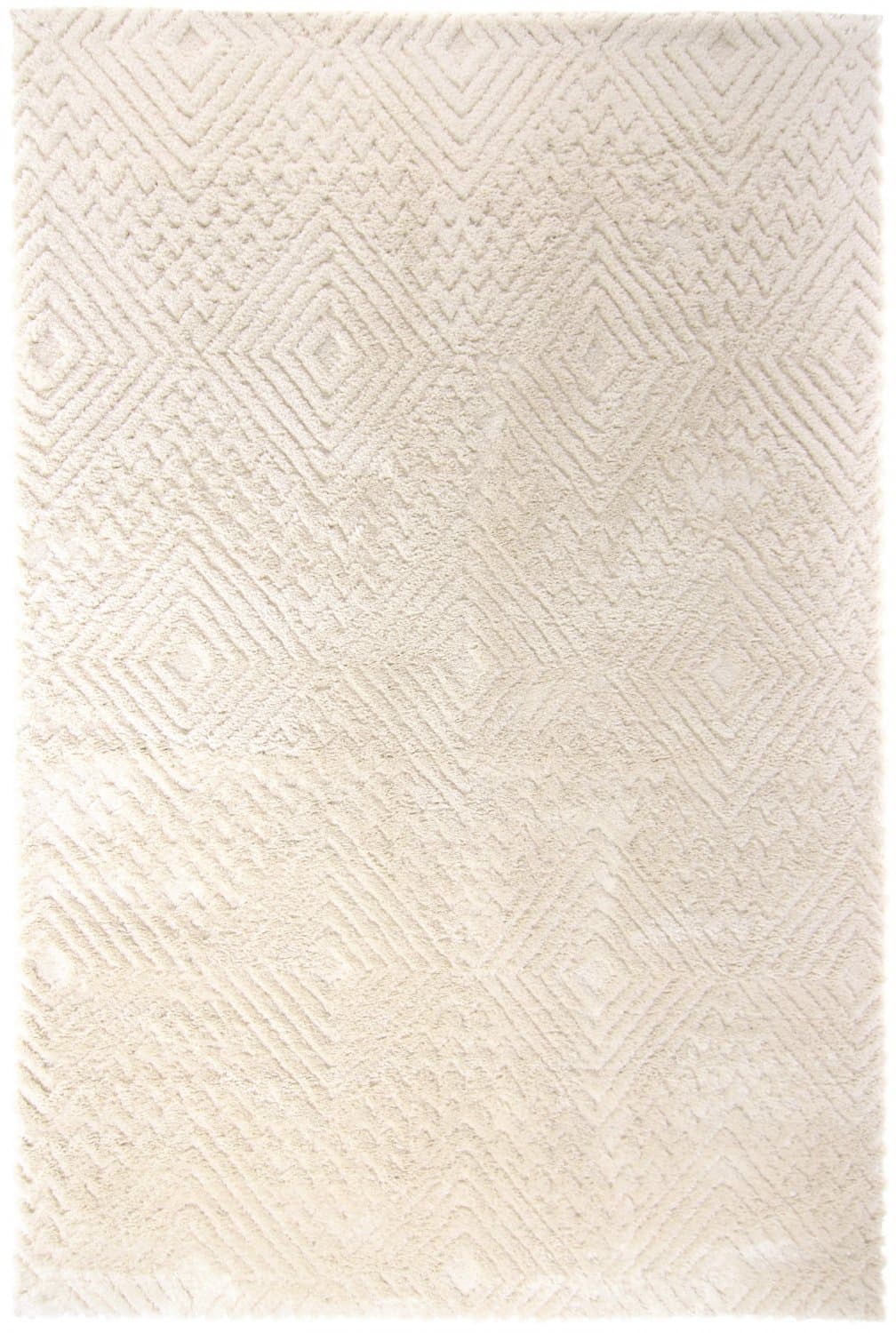 Ryamattor - Stettin (offwhite) (Storlek: 200 x 290 cm)