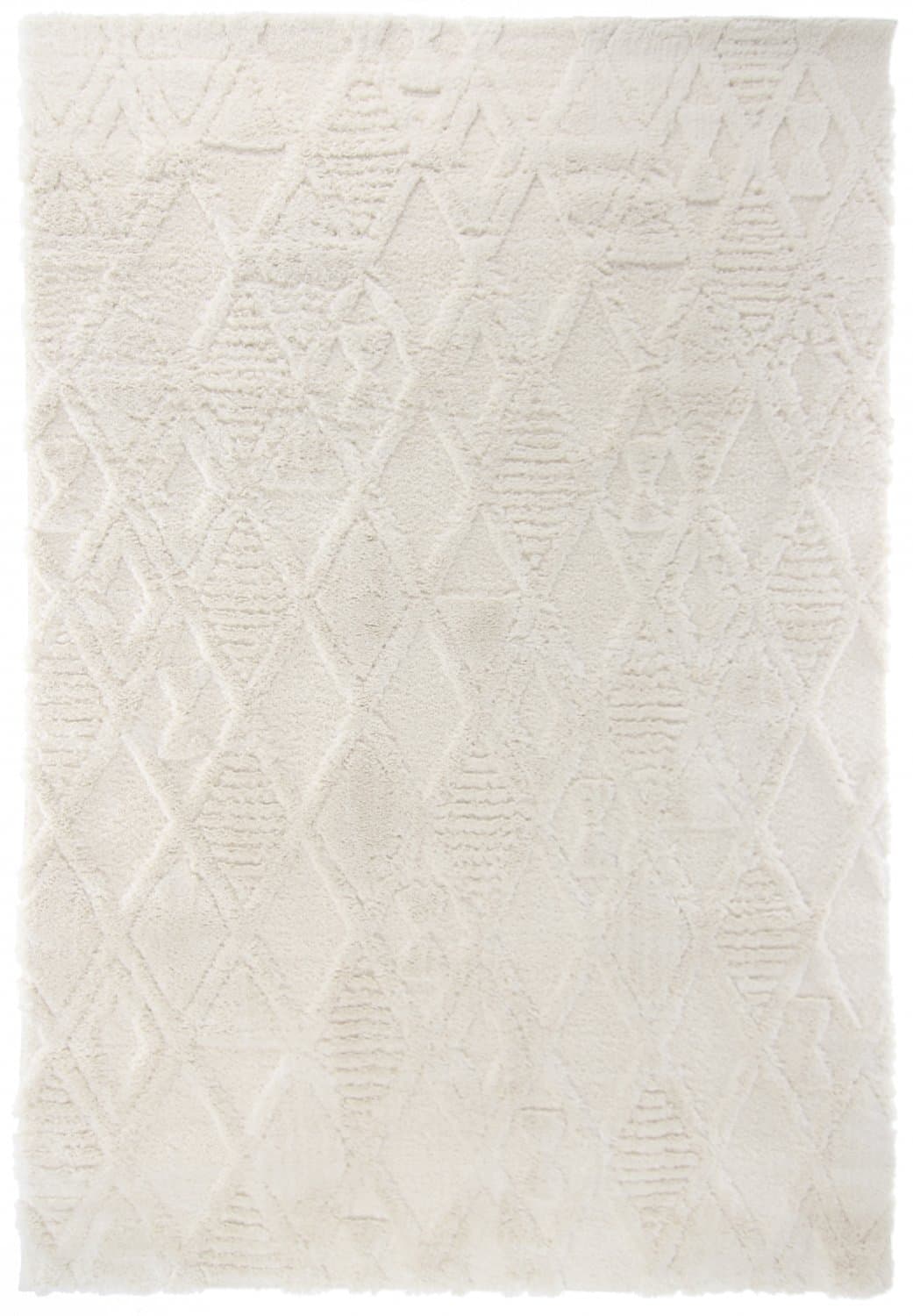 Ryamattor - Rostock (offwhite) (Storlek: 200 x 290 cm)