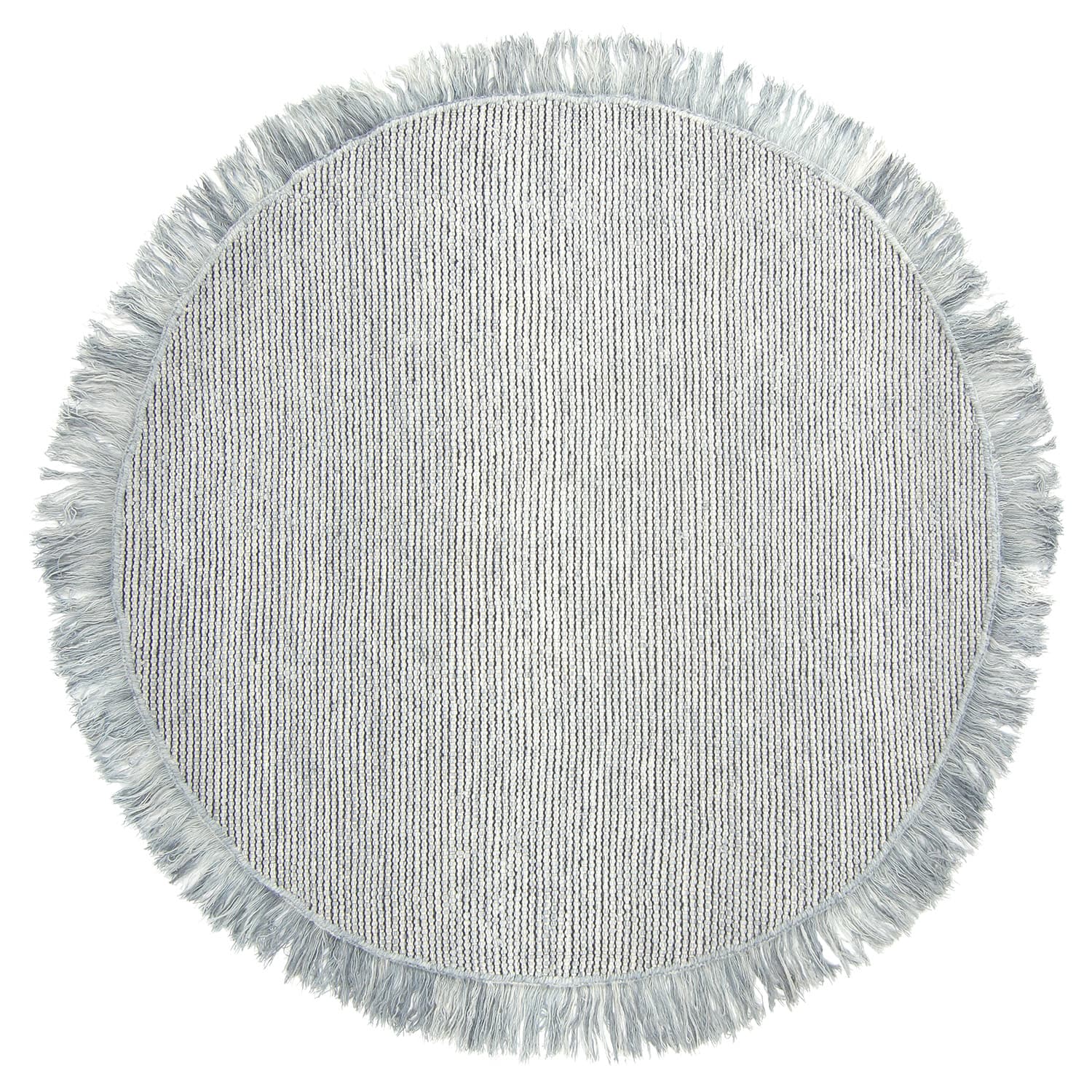 Rund matta - Pike (blå) (Storlek: Ø 120 cm)