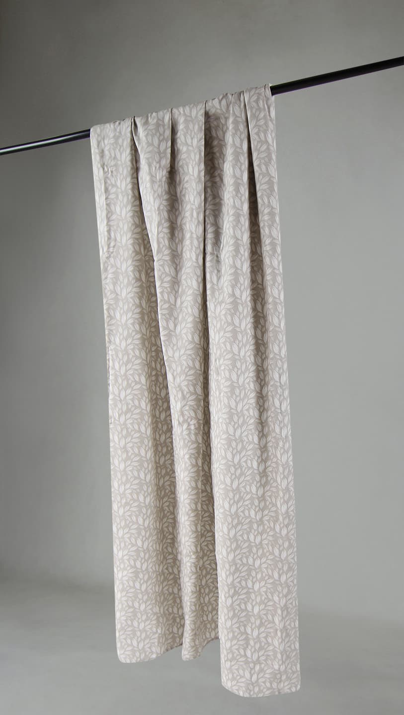 Gardiner - Bomullsgardin Satu (linen) (Storlek: 140 x 300)