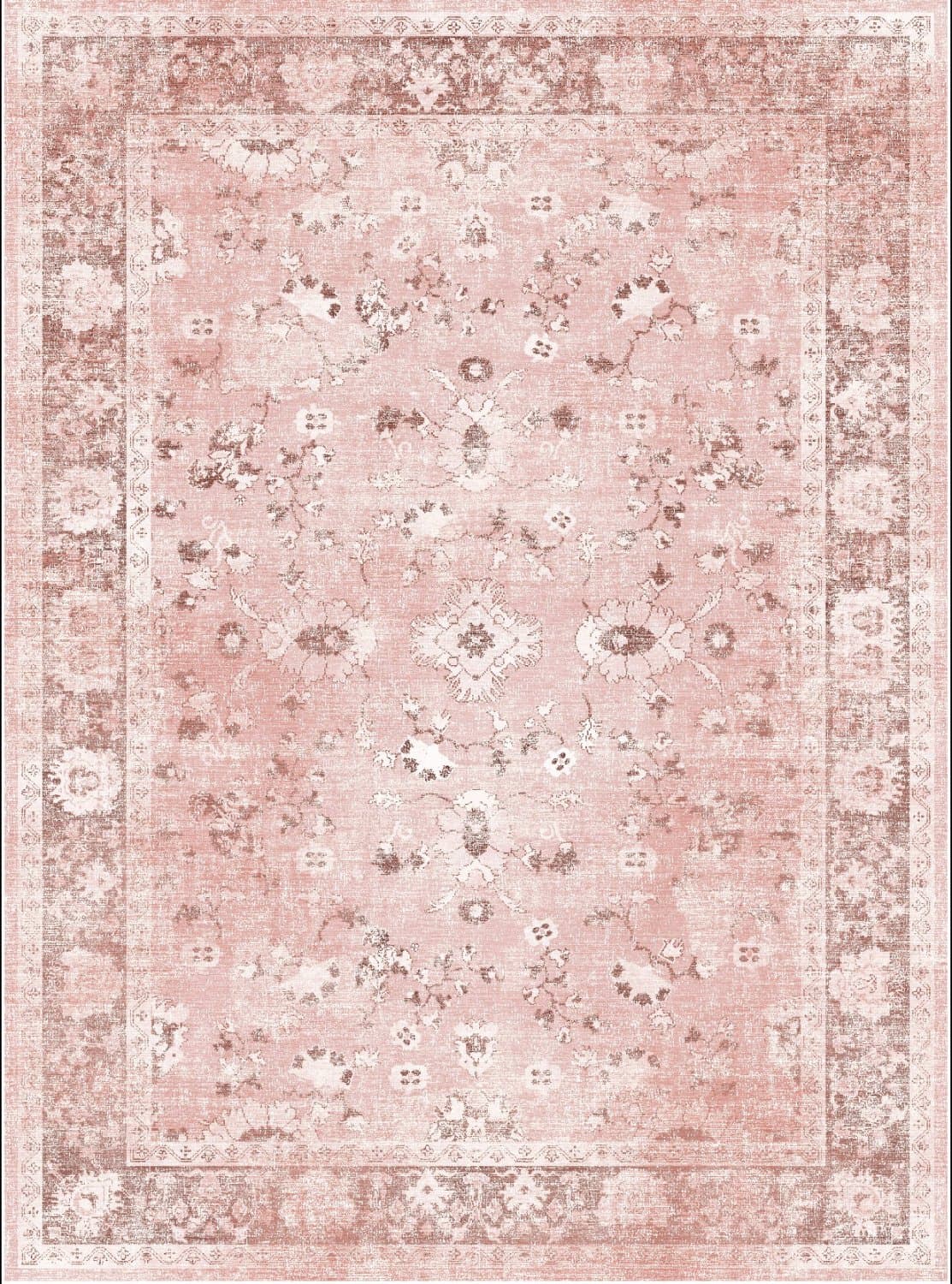 Wiltonmatta - Gombalia (rosa) (Storlek: 80 x 150 cm)