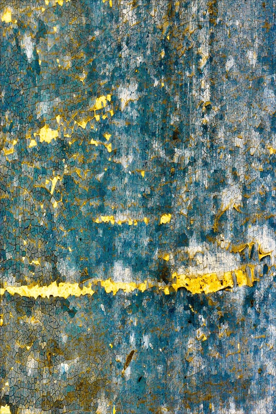 Wiltonmatta - Mira (gul-blå) (Storlek: 180 x 270 cm)