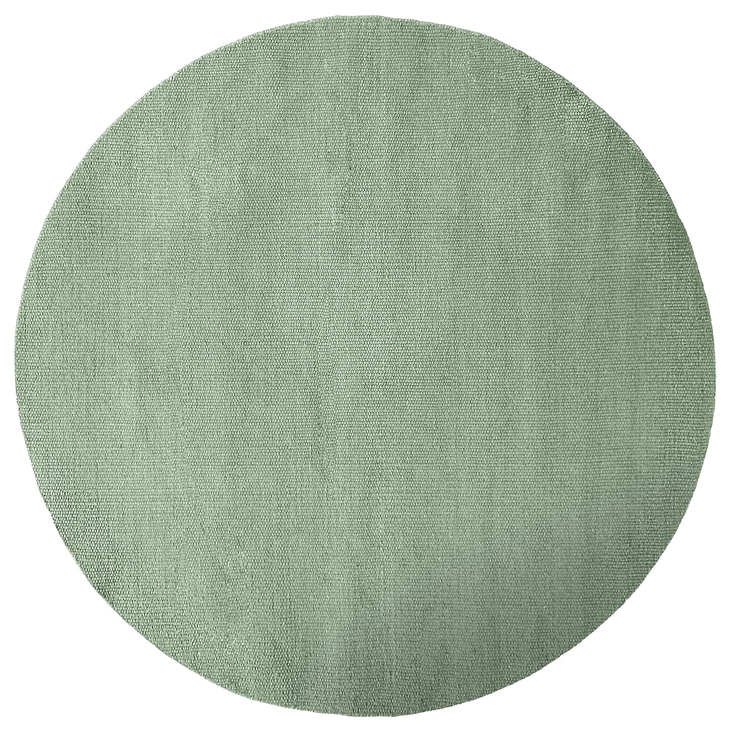 Rund matta - Hamilton (grön) (Storlek: Ø 120 cm)