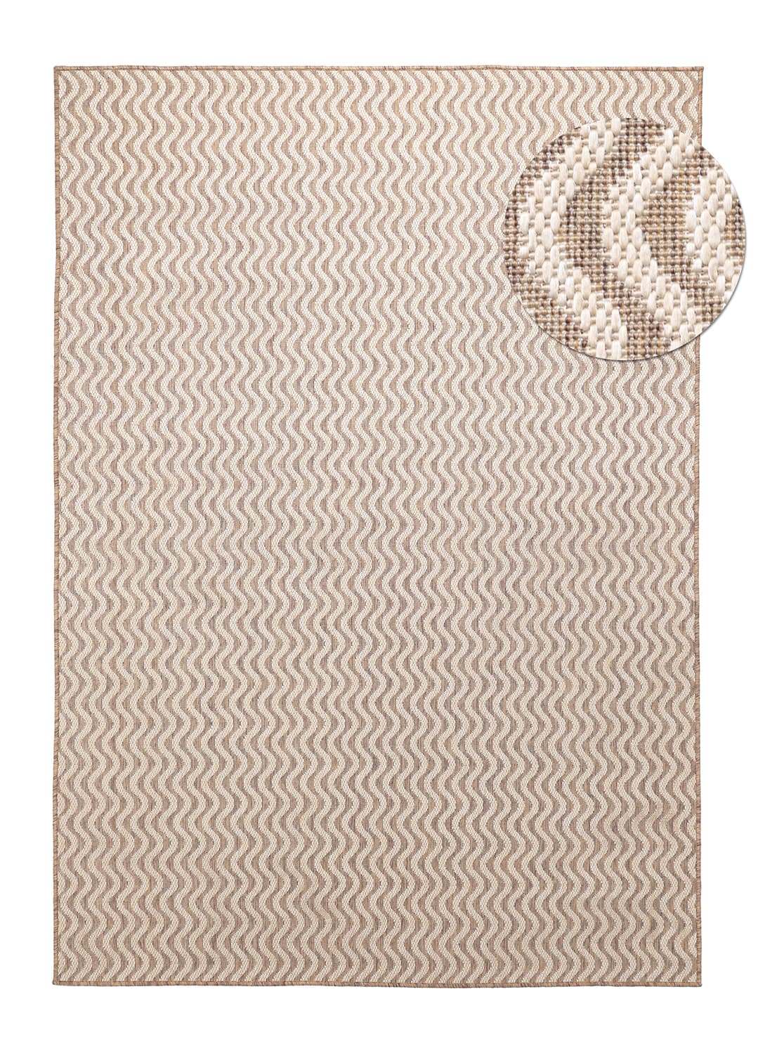 Inomhus/utomhusmatta - Tracino (brun) (Storlek: 200 x 290 cm)