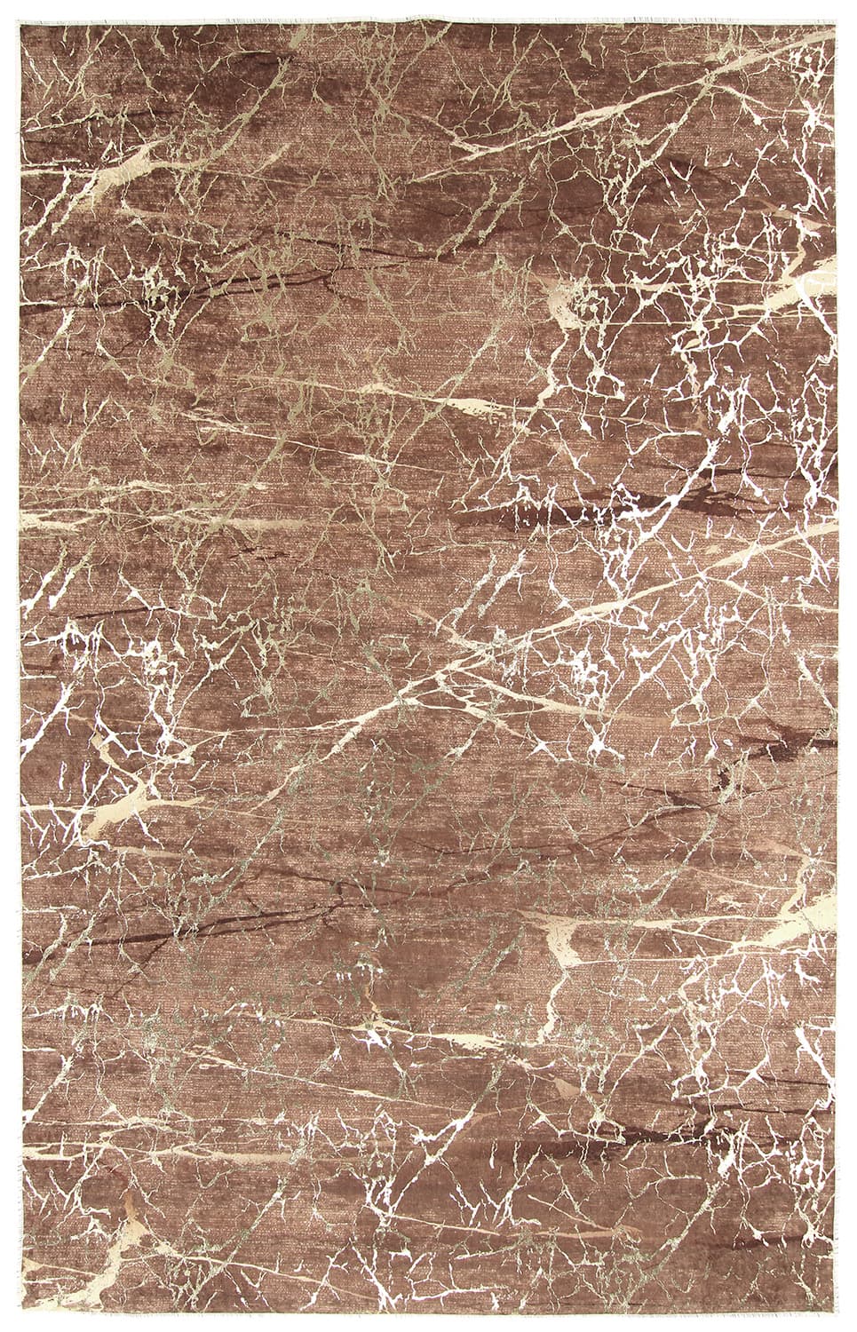 Wiltonmatta - Alden (brun/guld) (Storlek: 150 x 230 cm)