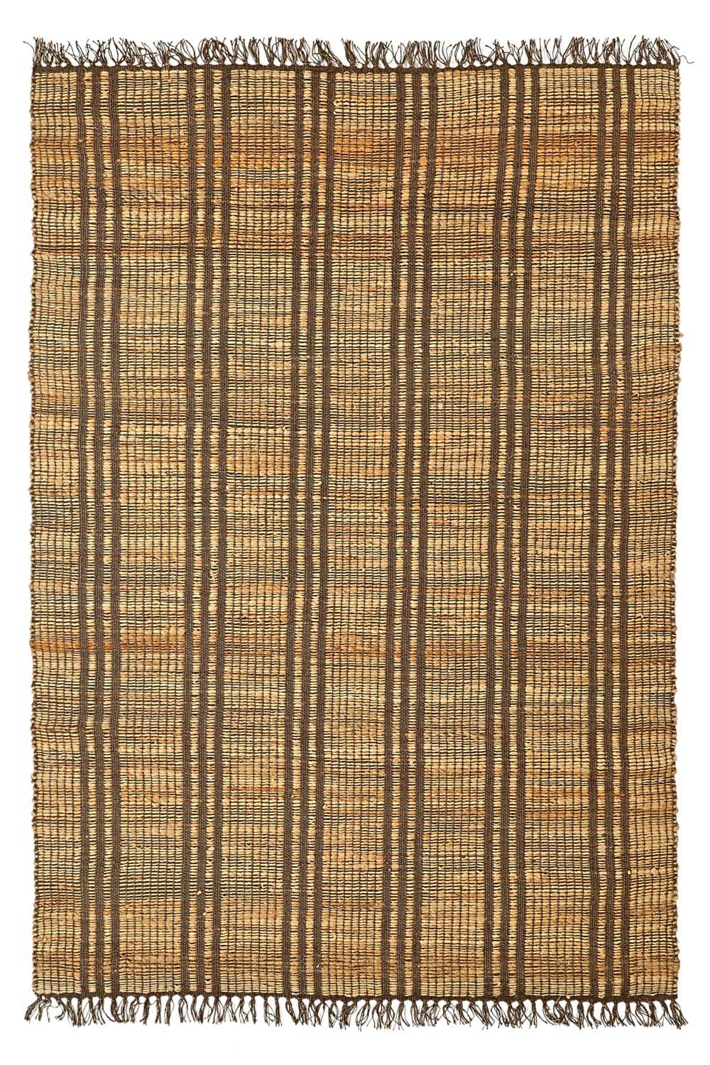 Jutematta - Sanah (brun) (Storlek: 130 x 190 cm)
