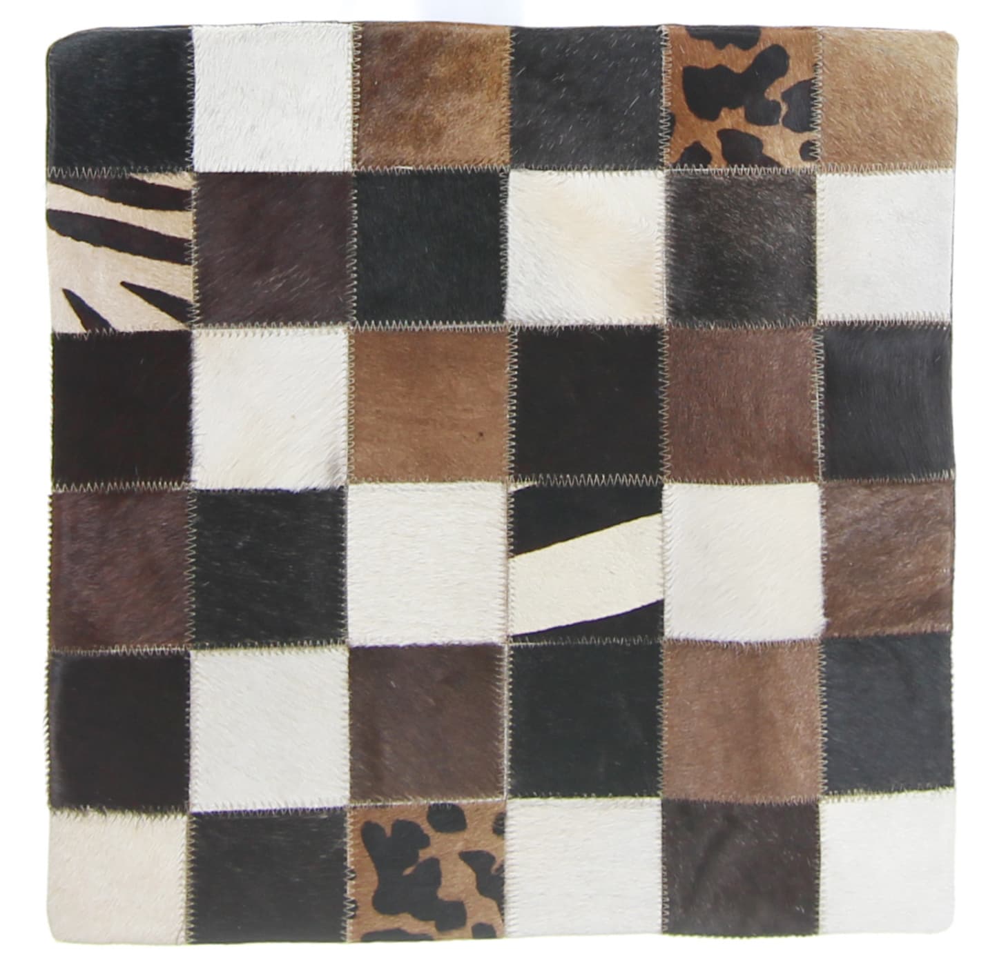 Kohuds-kudde (kuddfodral) 45 x 45 cm