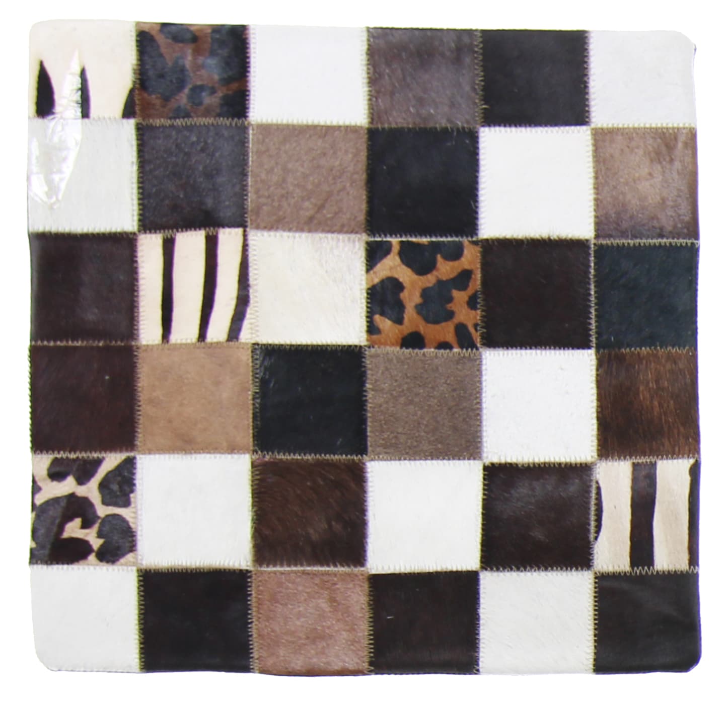 Kohuds-kudde (kuddfodral) 45 x 45 cm
