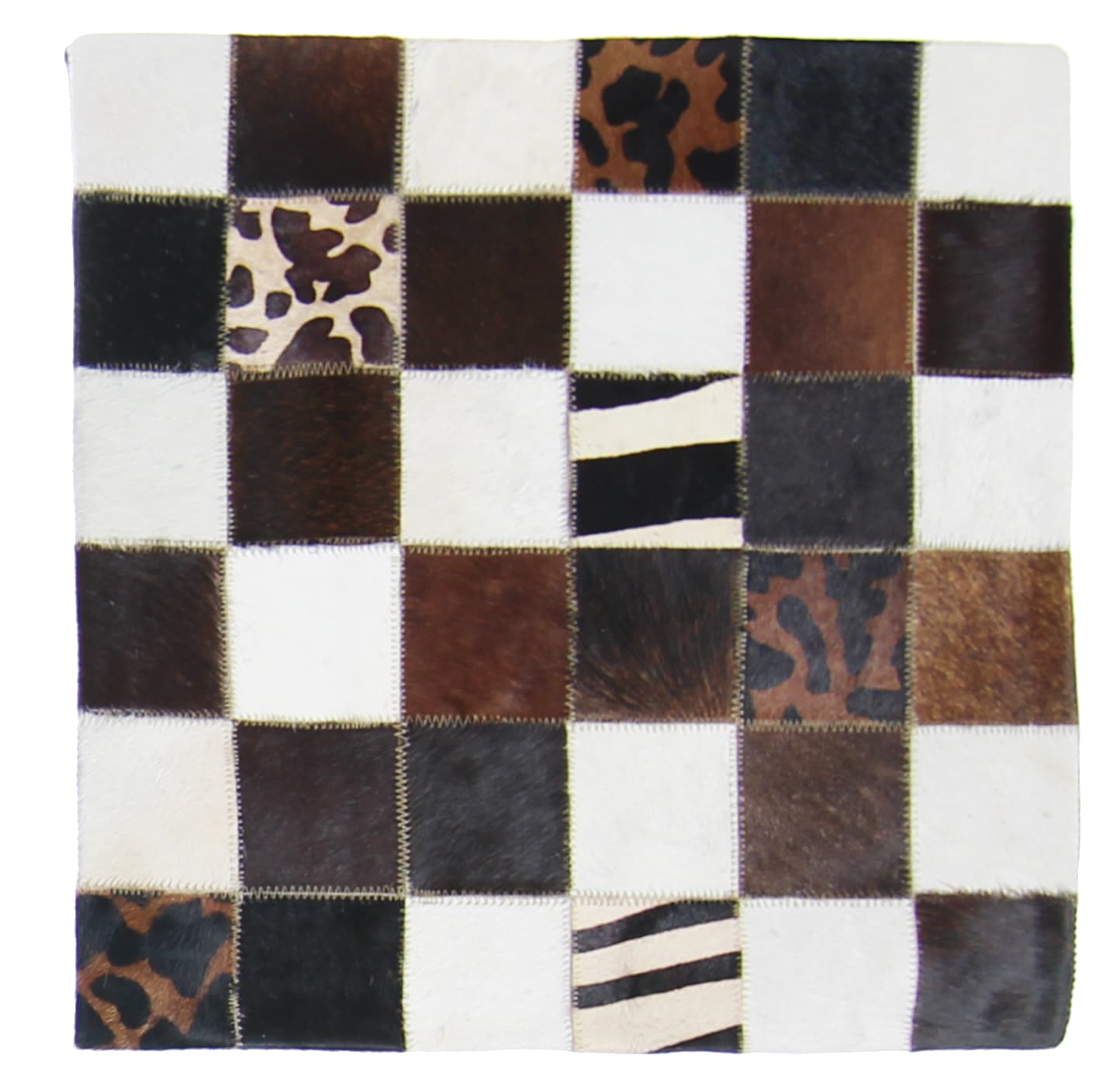 Kohuds-kudde (kuddfodral) 45 x 45 cm