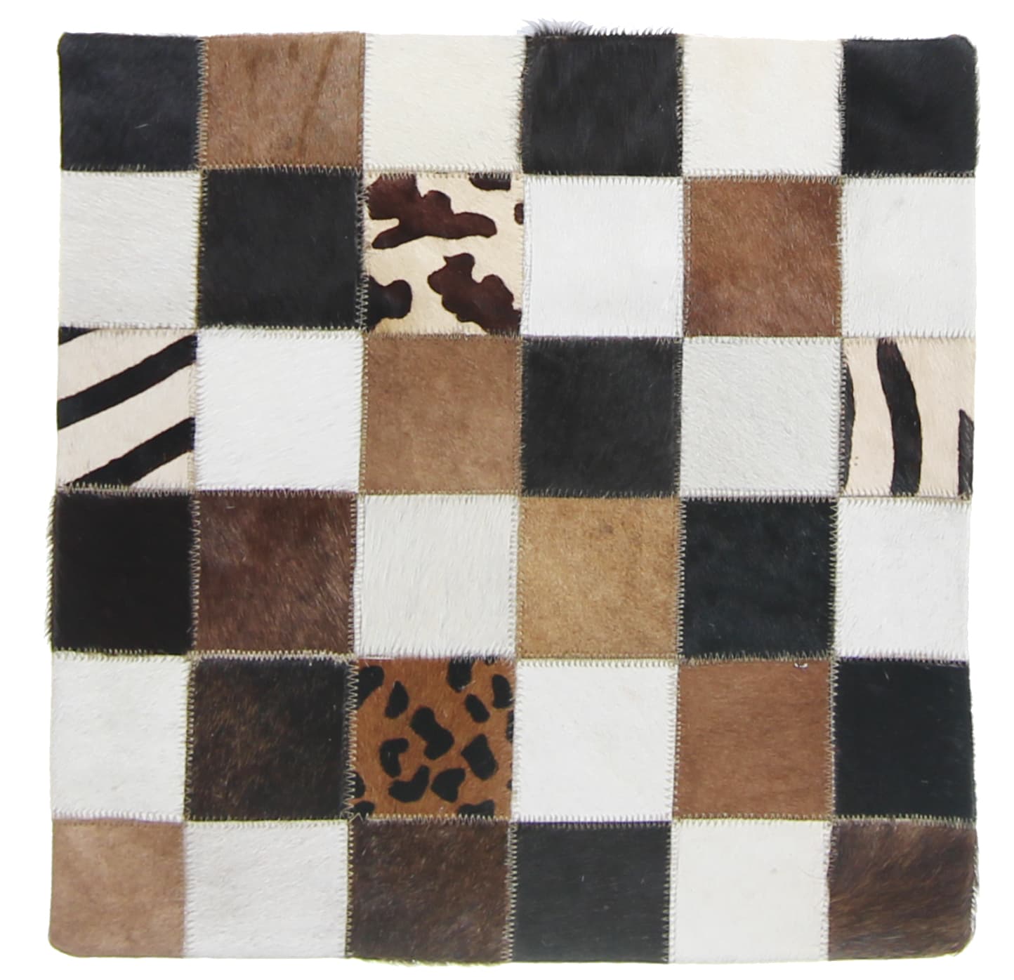 Kohuds-kudde (kuddfodral) 45 x 45 cm