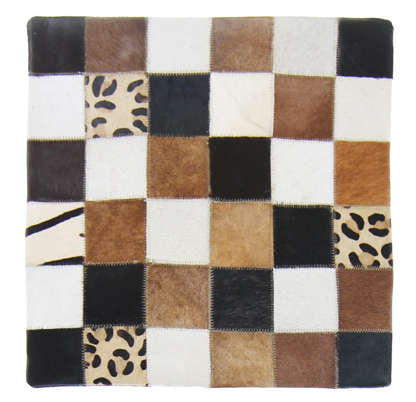 Kohuds-kudde (kuddfodral) 45 x 45 cm