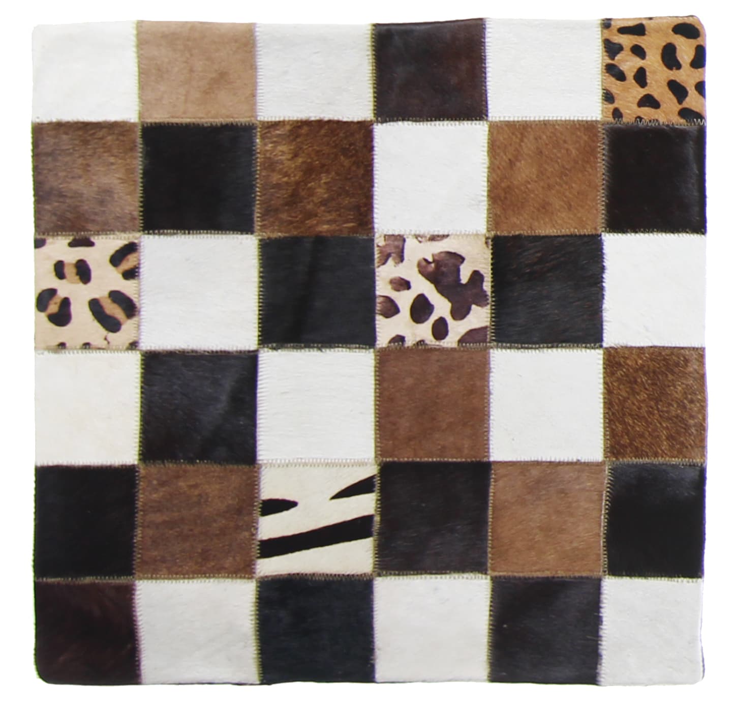 Kohuds-kudde (kuddfodral) 45 x 45 cm