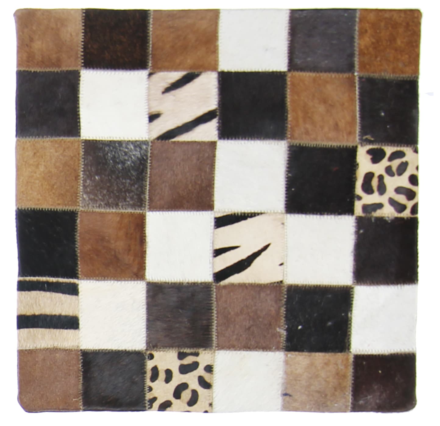 Kohuds-kudde (kuddfodral) 45 x 45 cm