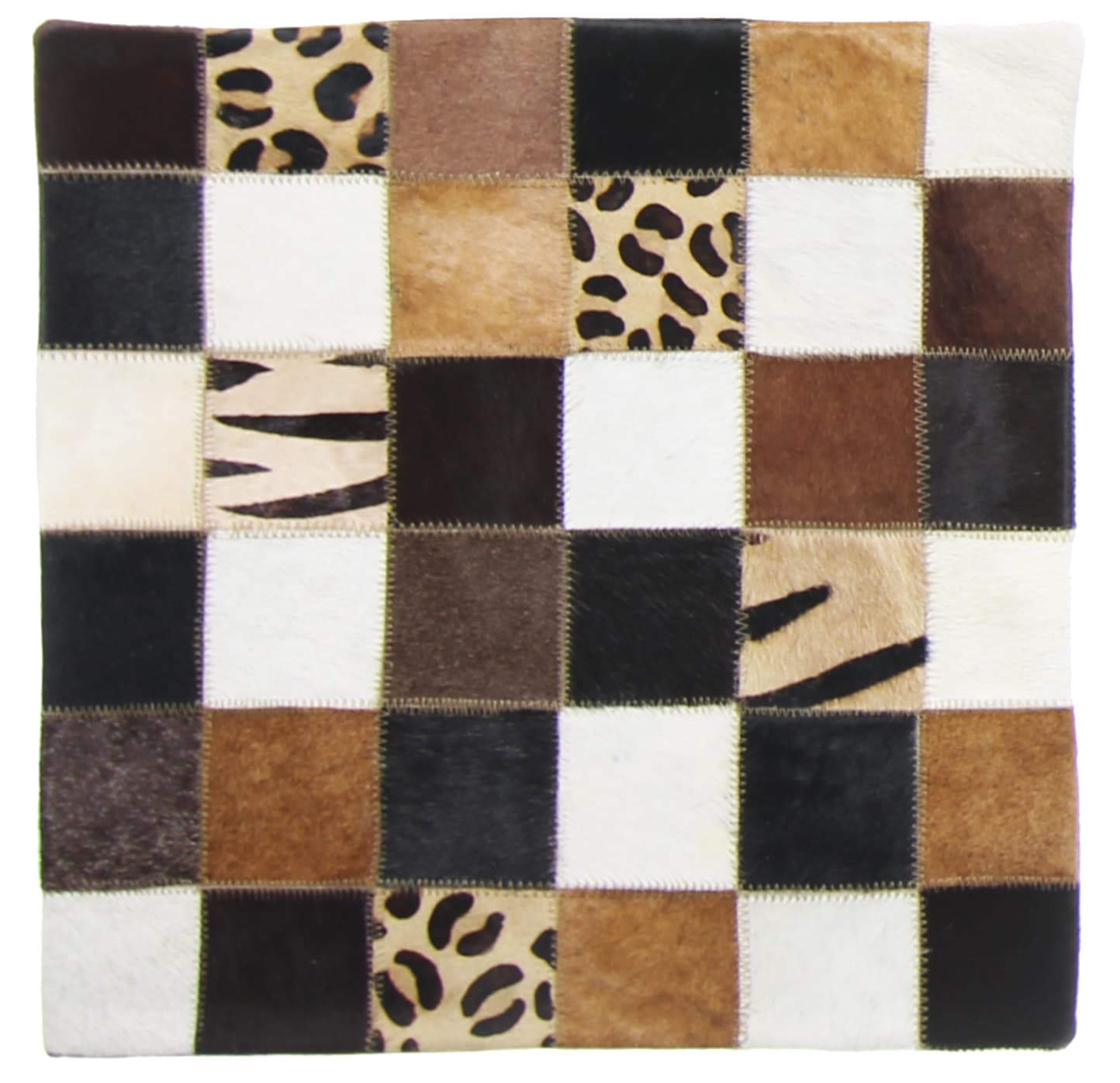 Kohuds-kudde (kuddfodral) 45 x 45 cm