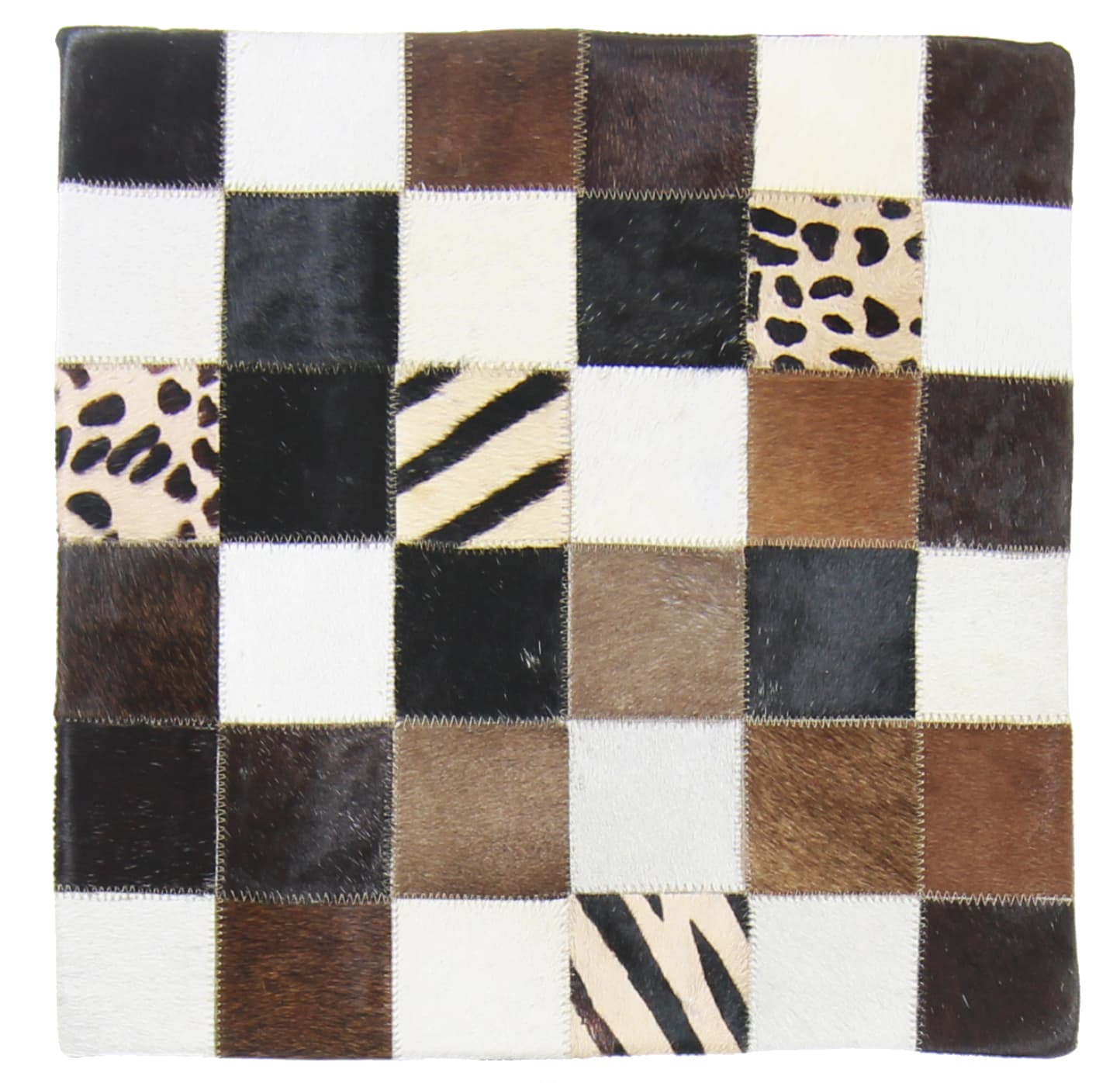 Kohuds-kudde (kuddfodral) 45 x 45 cm