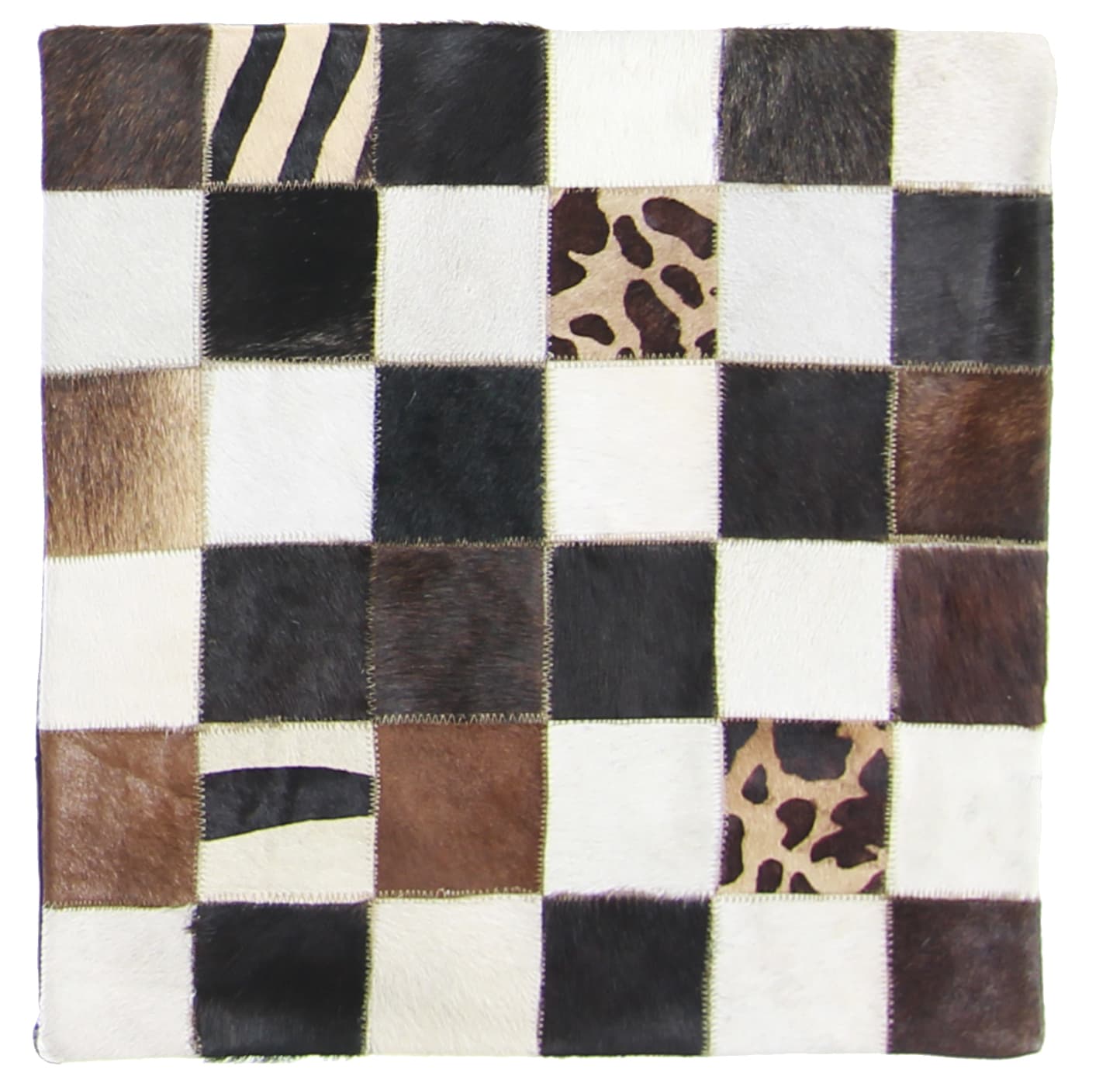 Kohuds-kudde (kuddfodral) 45 x 45 cm