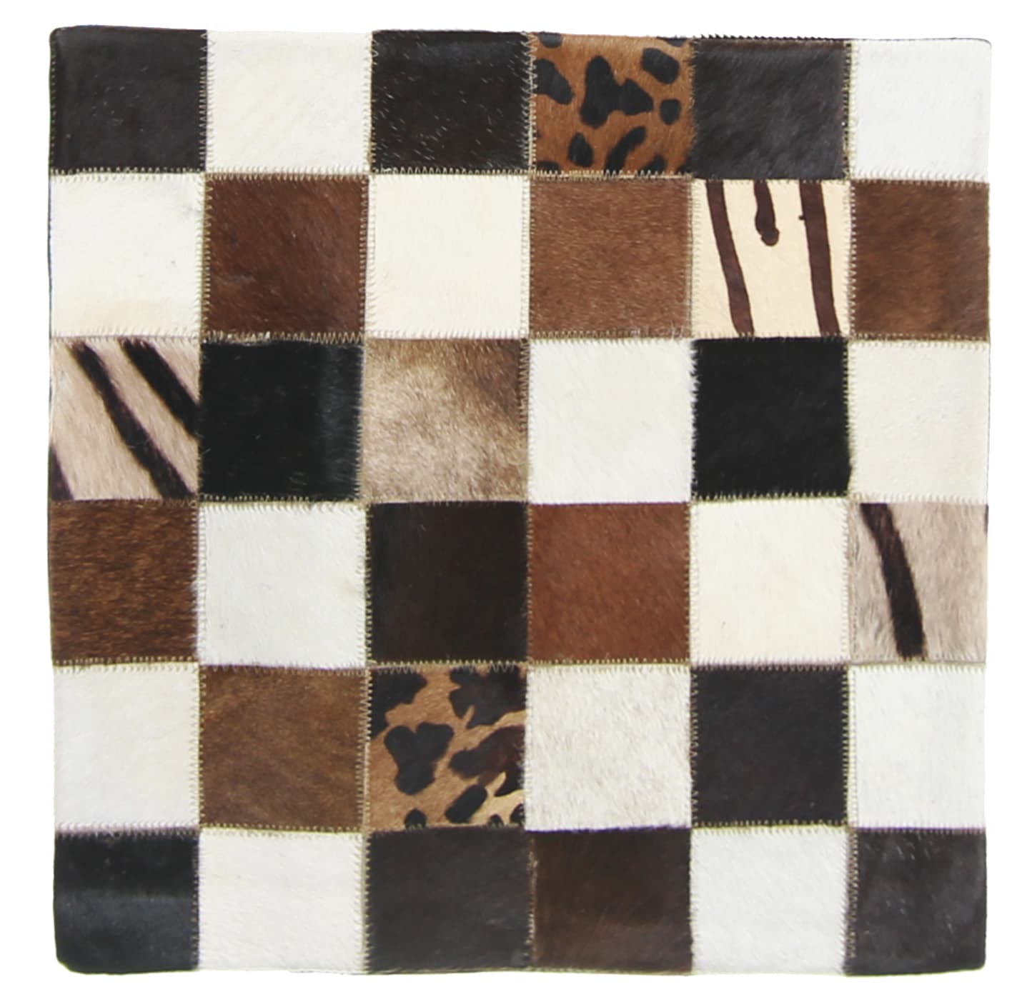 Kohuds-kudde (kuddfodral) 45 x 45 cm
