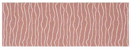 Plastmattor - Horredsmattan Line (rosa) (Storlek: 70 x 150 cm)