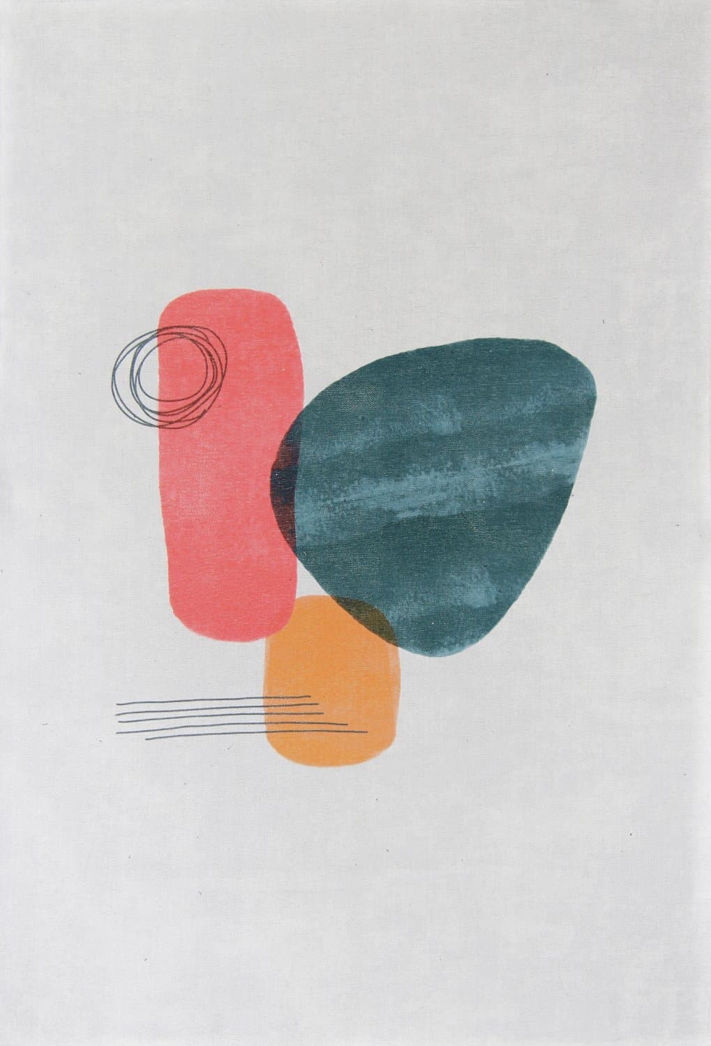 Wiltonmatta - Menton (multi) (Storlek: 200 x 280 cm)